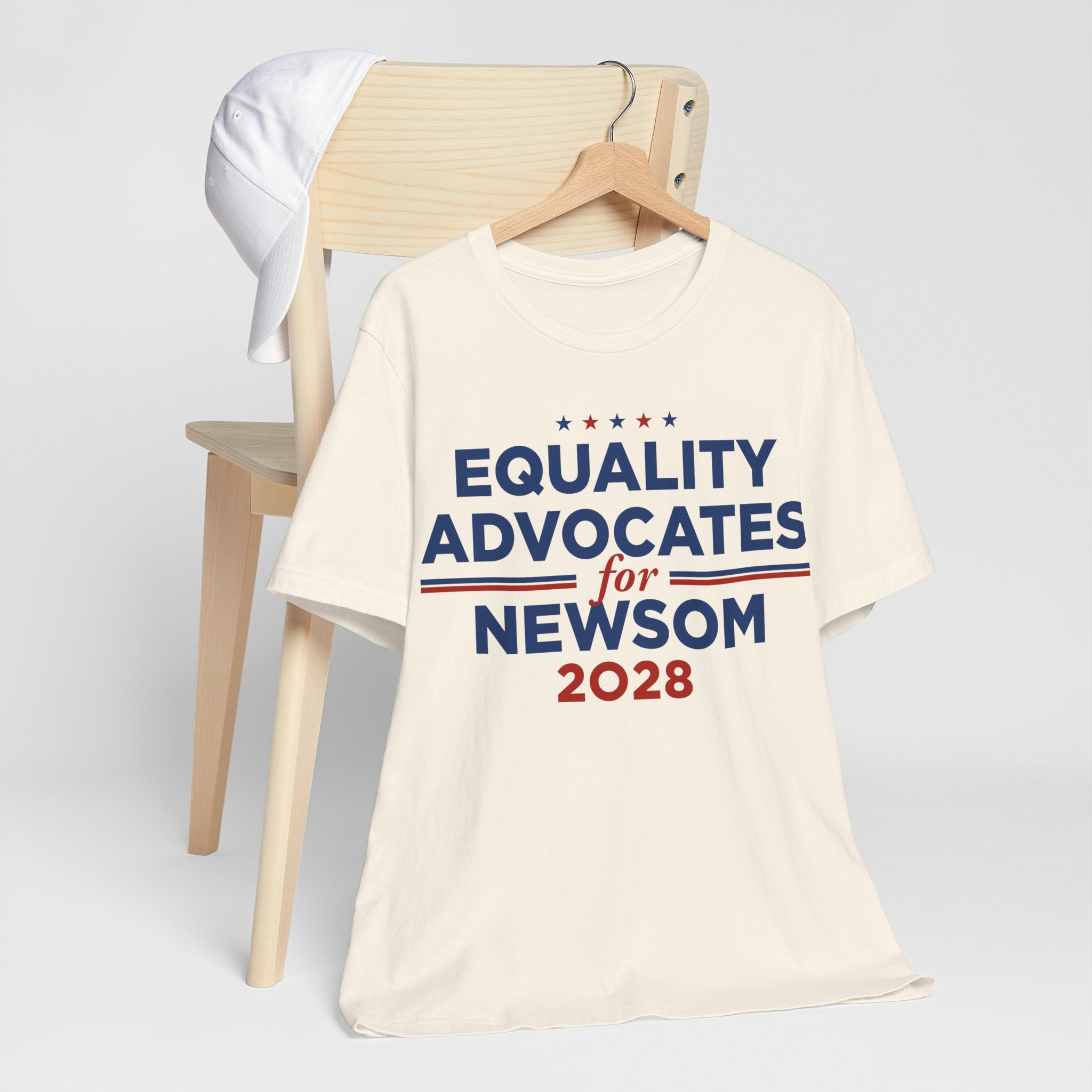 Equality Advocates for Gavin Newsom for President Campaign T-Shirt 2028