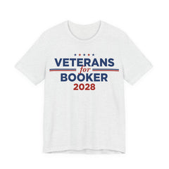 Veterans for Cory Booker for President Campaign T-Shirt 2028