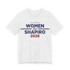 Women for Josh Shapiro for President Campaign T-Shirt 2028