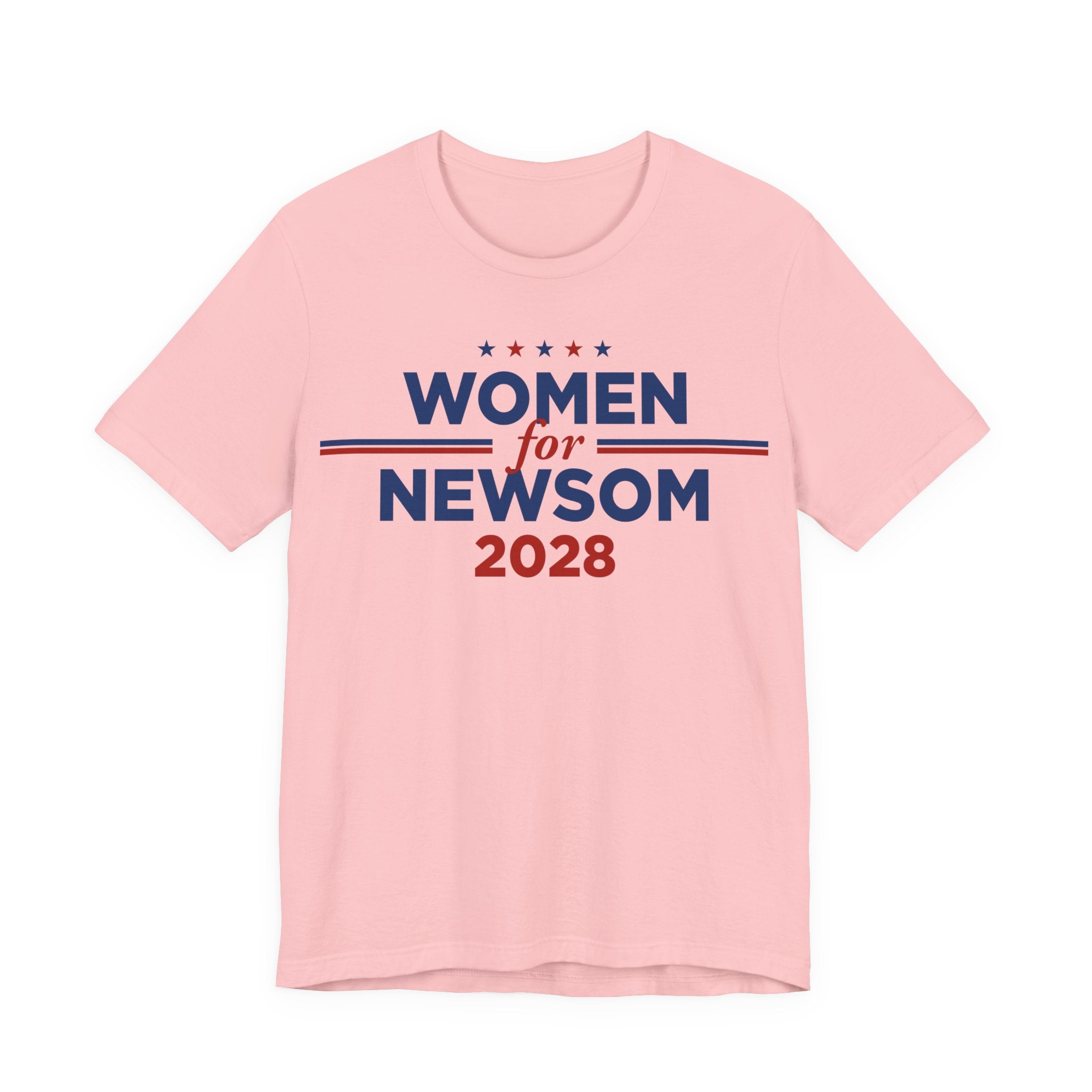 Women for Gavin Newsom for President Campaign T-Shirt 2028