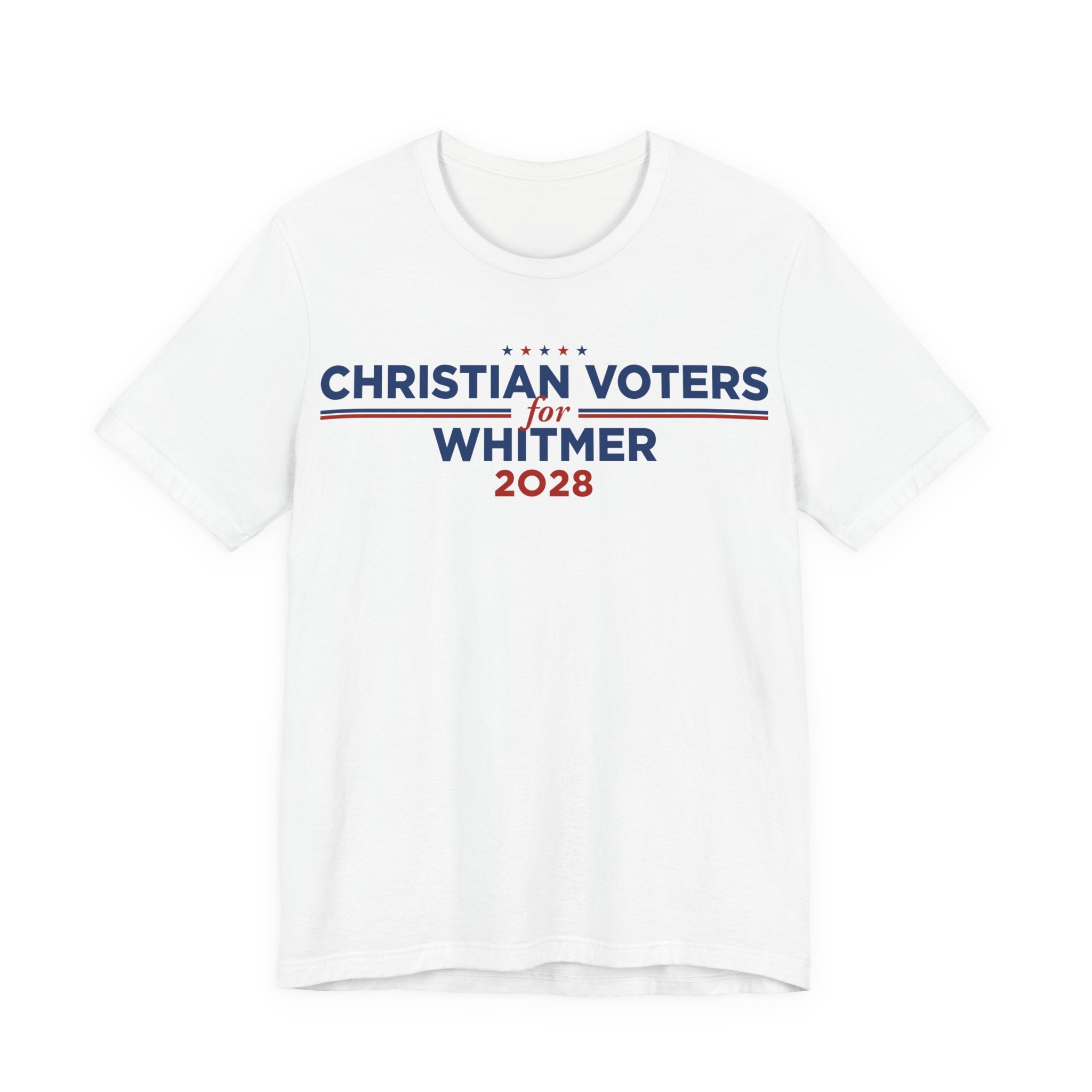 Christian Voters for Gretchen Whitmer for President Campaign T-Shirt 2028