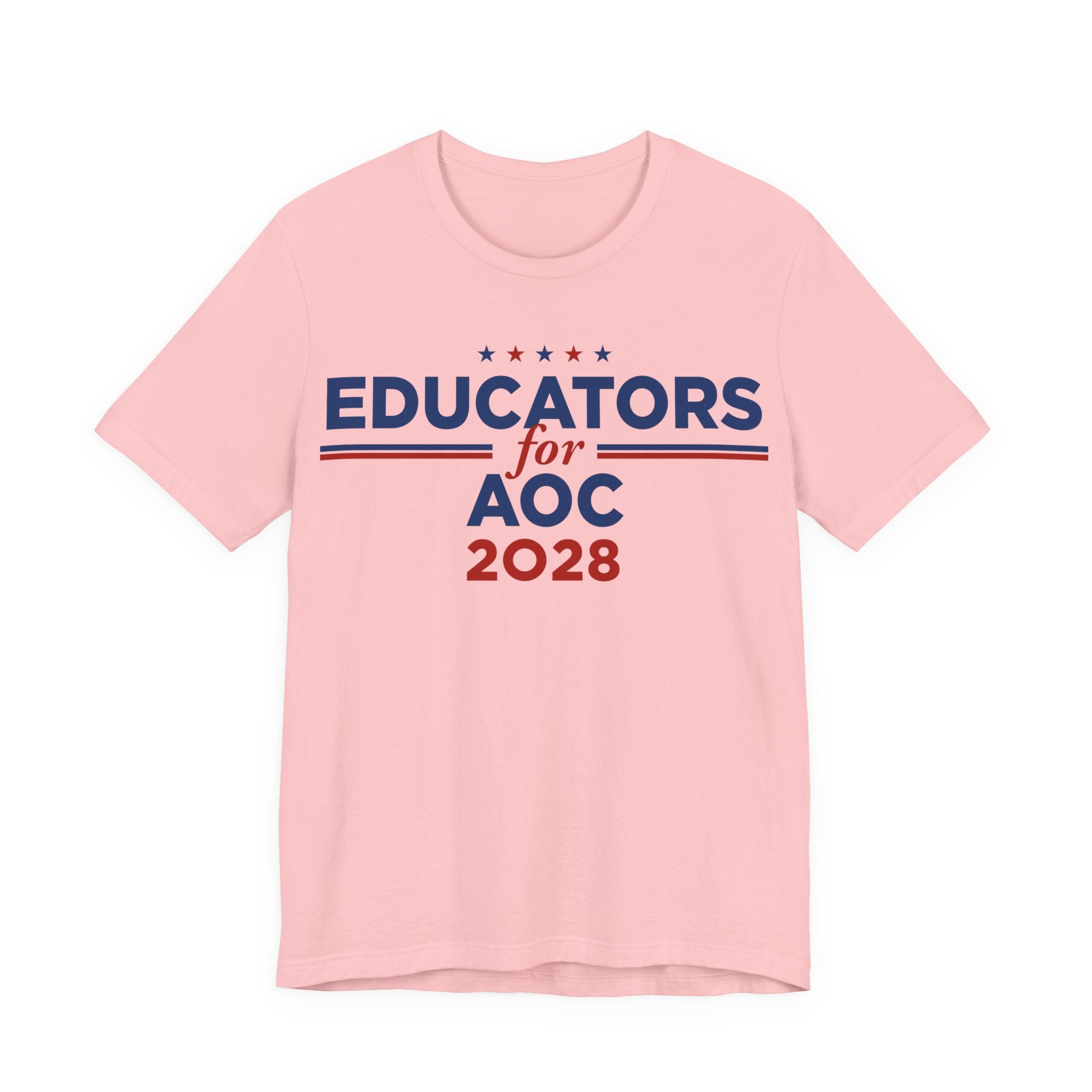 Educators for AOC for President Campaign T-Shirt 2028