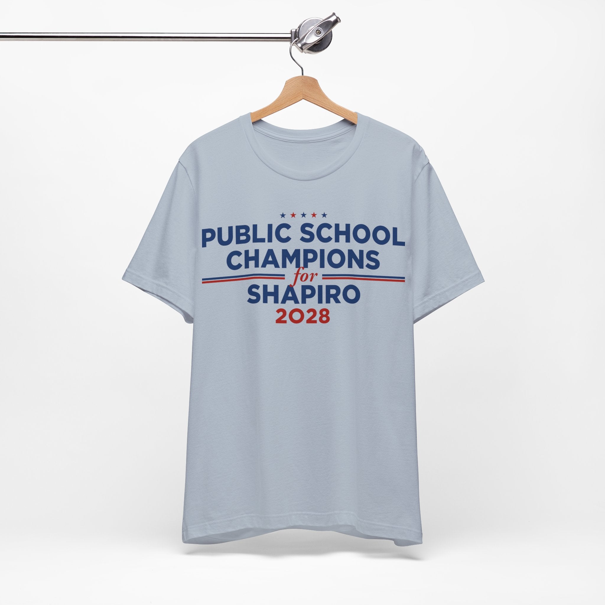 Public School Champions for Josh Shapiro for President Campaign T-Shirt 2028