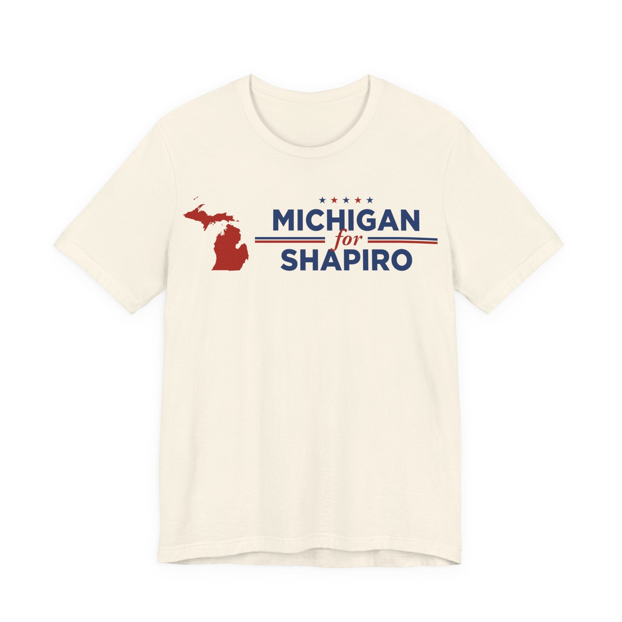 Michigan for Josh Shapiro for President Campaign T-Shirt 2028