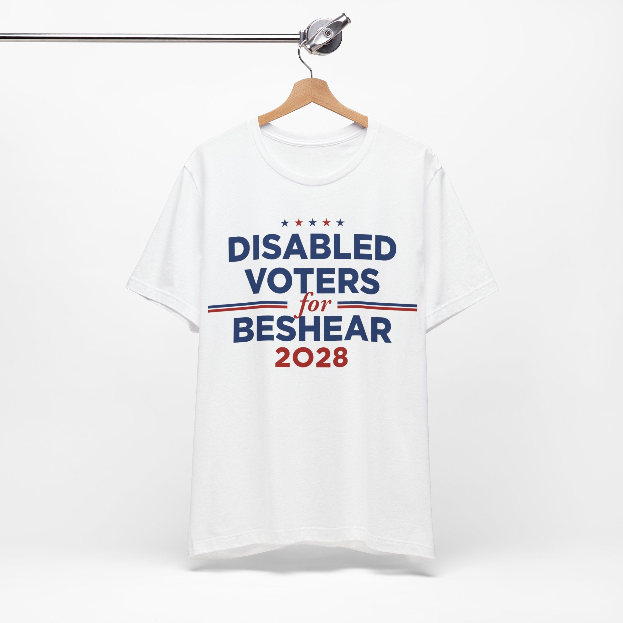Disabled Voters for Andy Beshear for President Campaign T-Shirt 2028