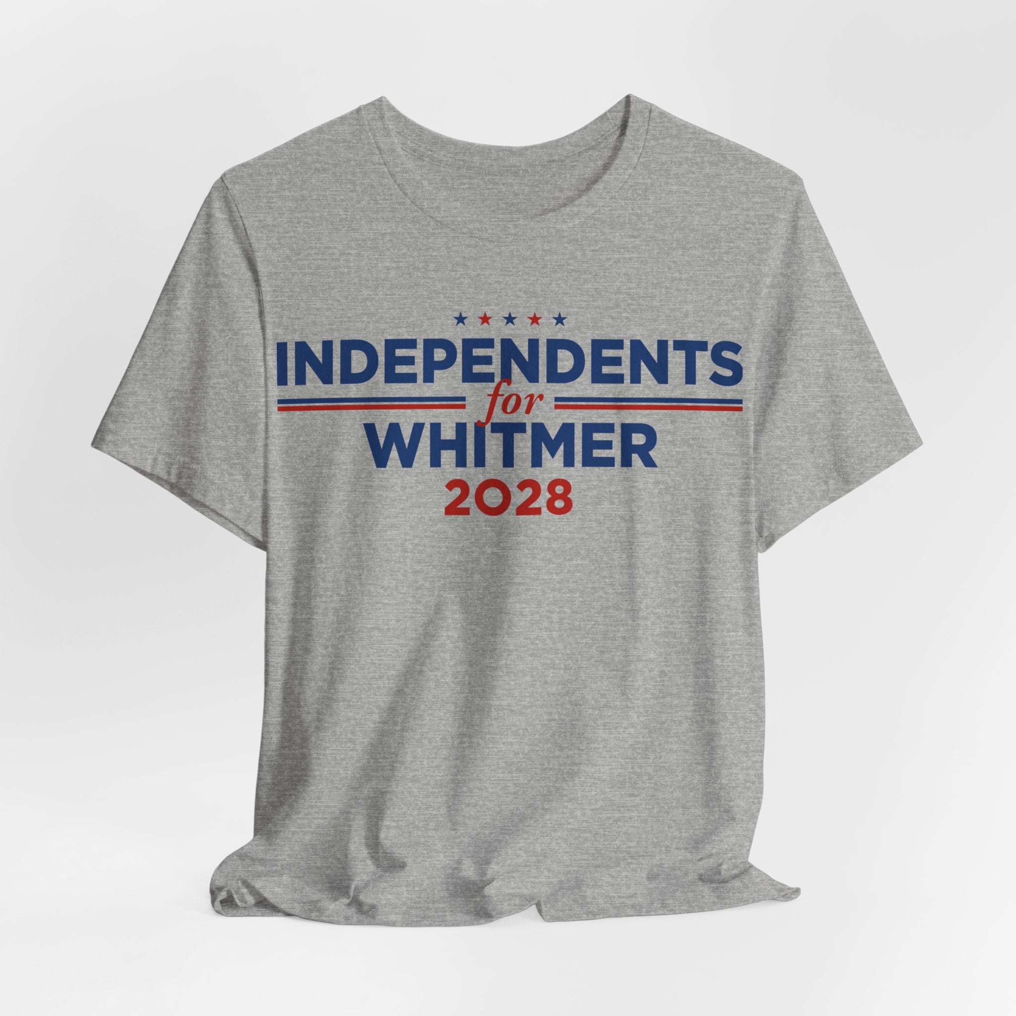 Independents for Gretchen Whitmer for President Campaign T-Shirt 2028