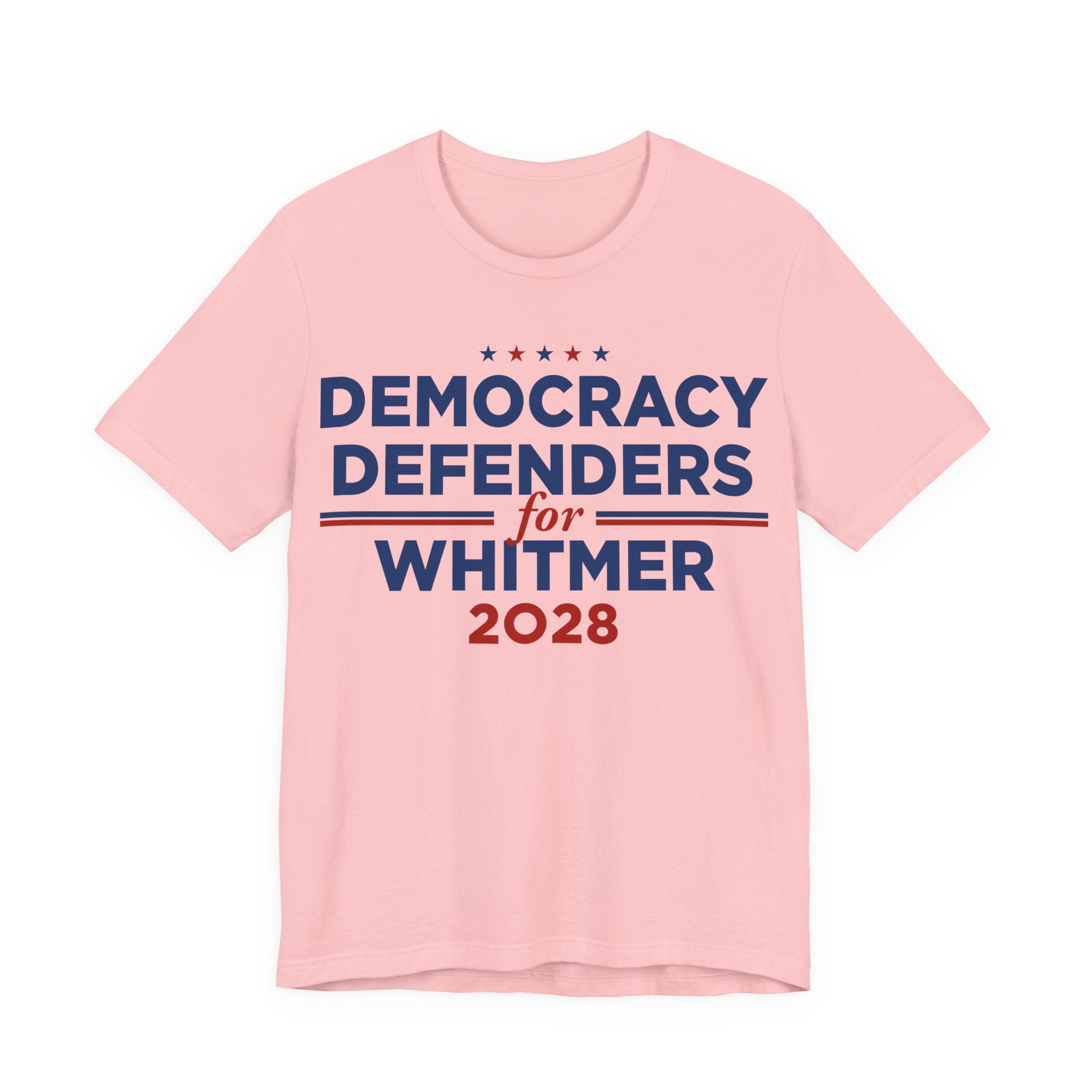 Democracy Defenders for Gretchen Whitmer for President Campaign T-Shirt 2028