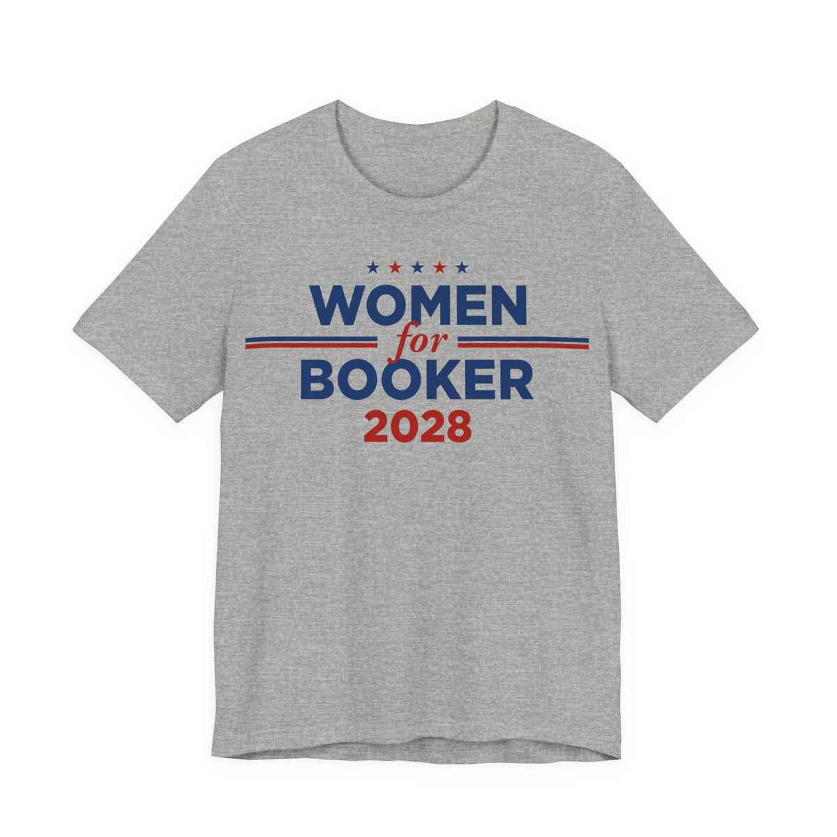 Women for Cory Booker for President Campaign T-Shirt 2028