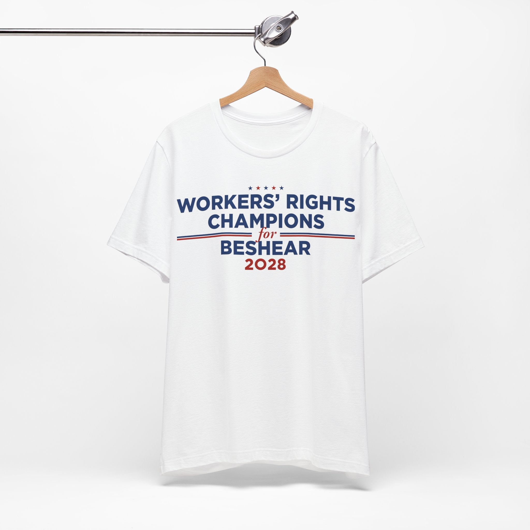 Worker' Rights Champions for Andy Beshear for President Campaign T-Shirt 2028