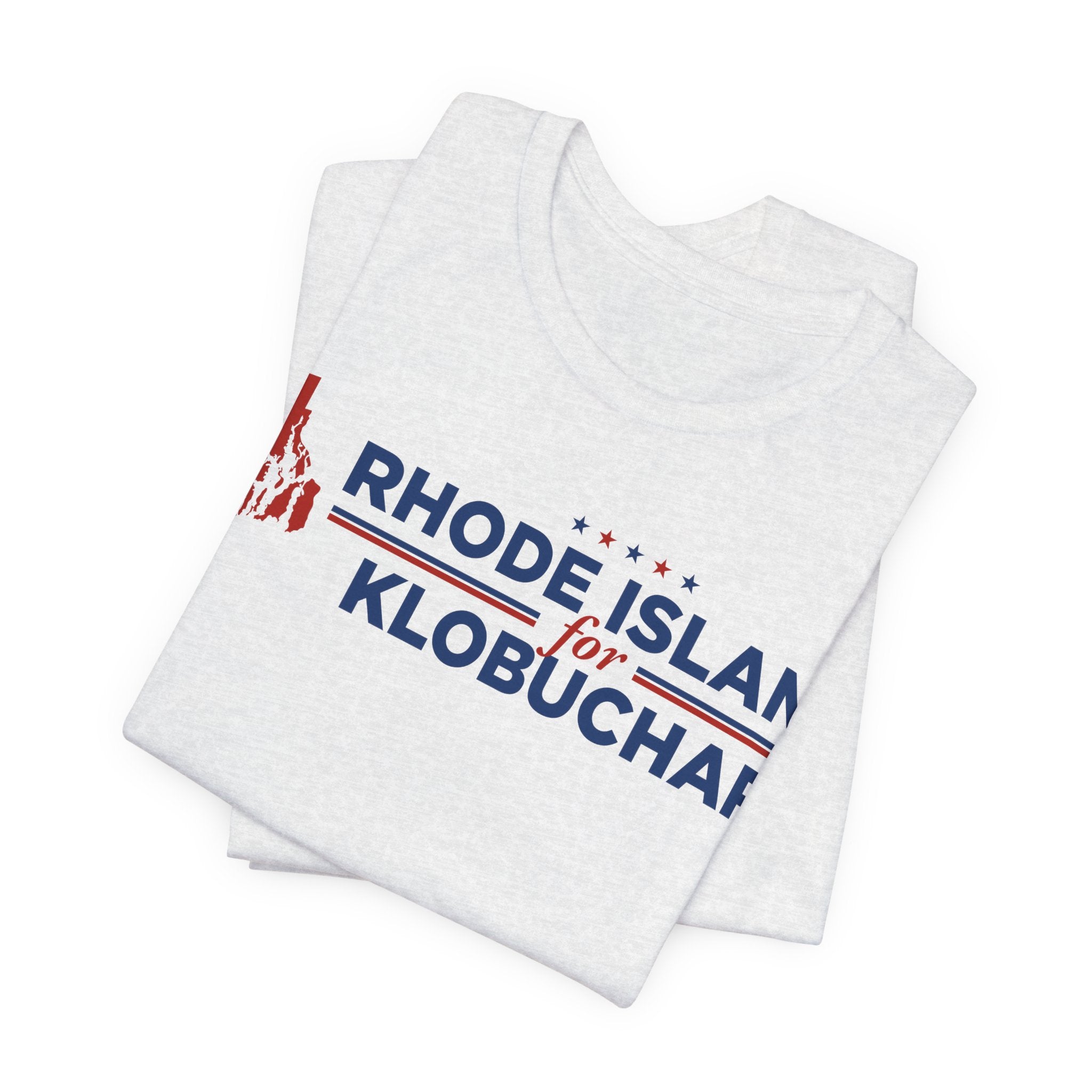 Rhode Island for Amy Klobuchar for President Campaign T-Shirt 2028