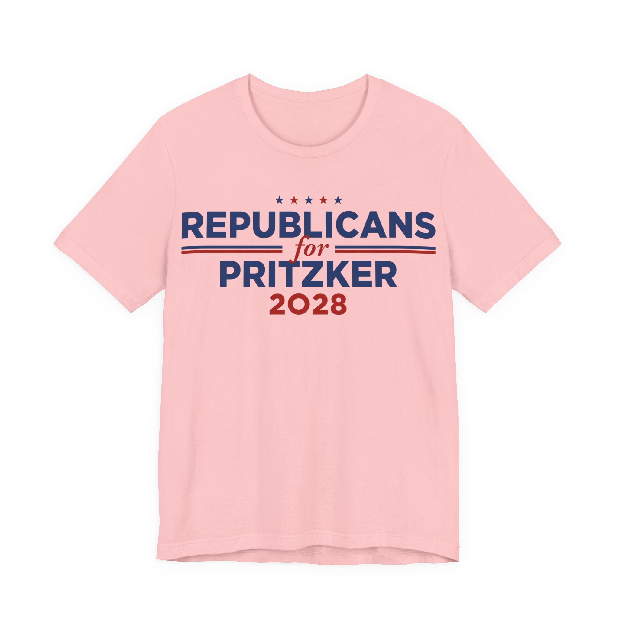 Republicans for J.B. Pritzker for President Campaign T-Shirt 2028