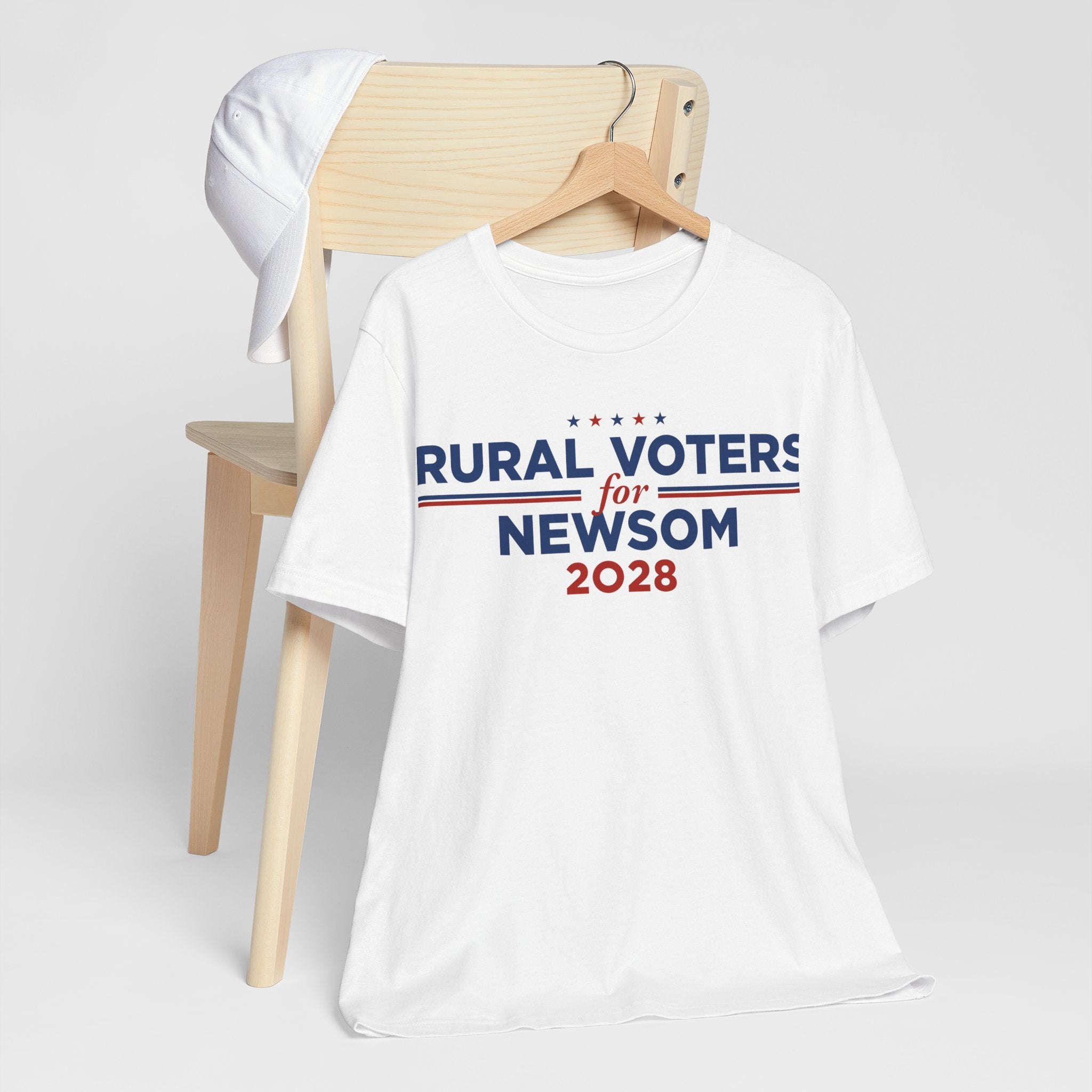 Rural Voters for Gavin Newsom for President Campaign T-Shirt 2028
