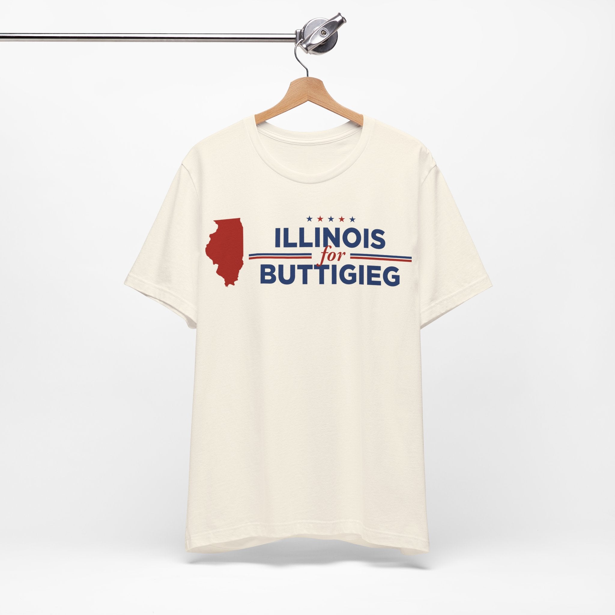 Illinois for Pete Buttigieg for President Campaign T-Shirt 2028