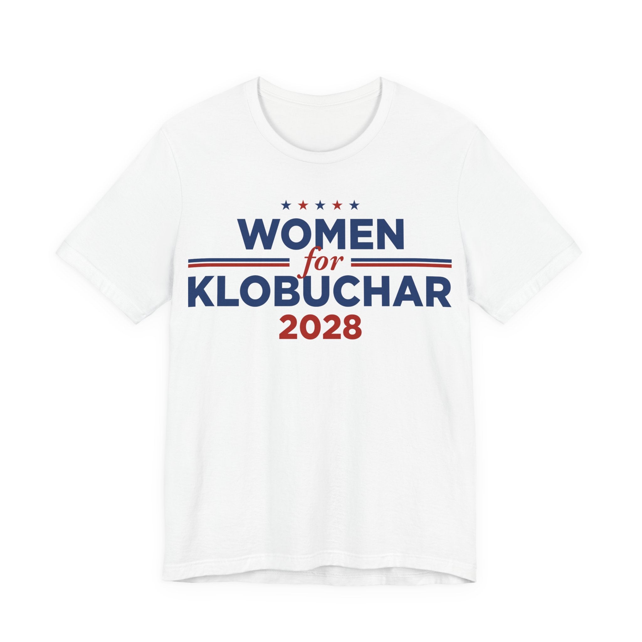 Women for Amy Klobuchar for President Campaign T-Shirt 2028