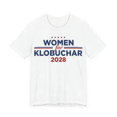Women for Amy Klobuchar for President Campaign T-Shirt 2028