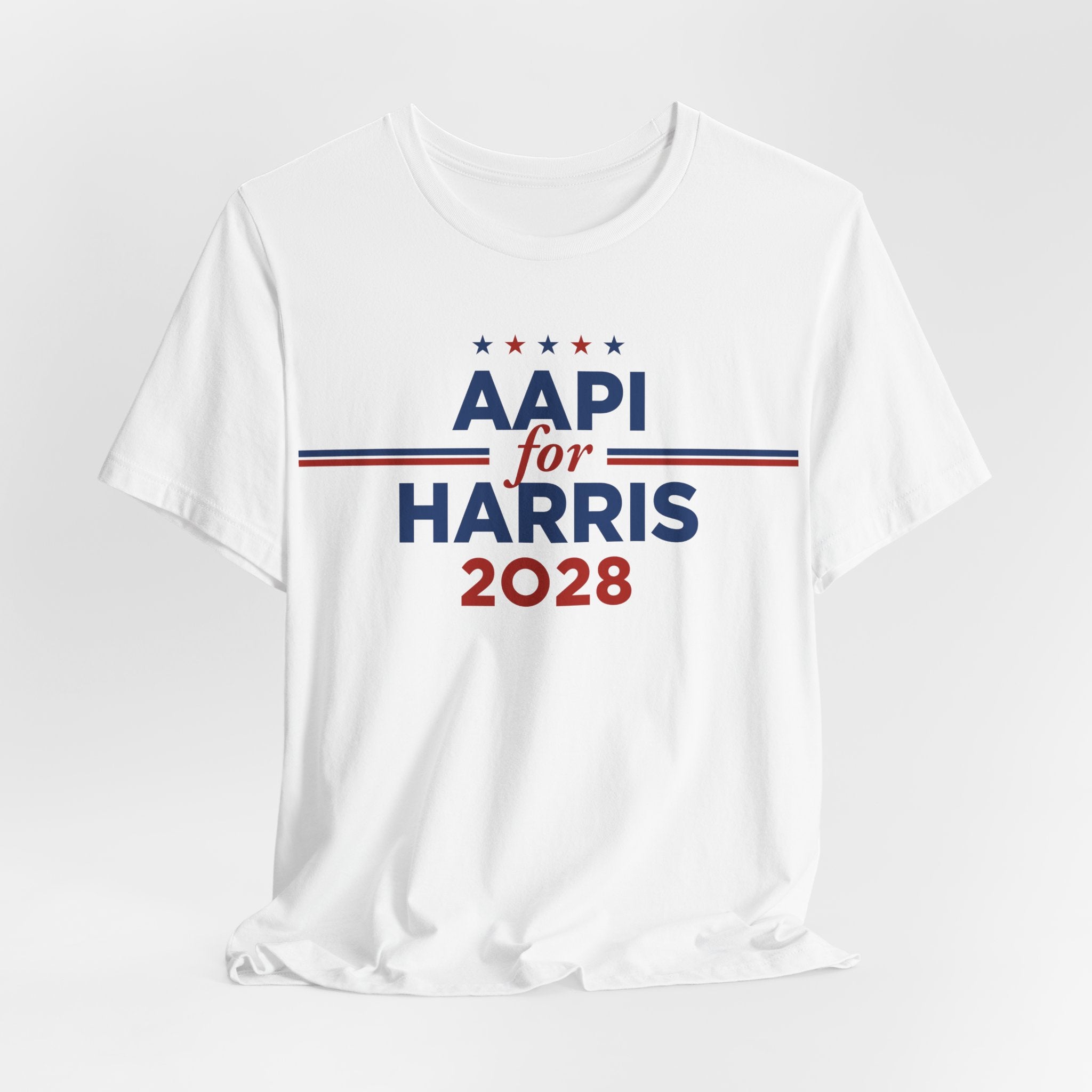 AAPI Asian American and Pacific Islander for Kamala Harris Campaign T-Shirt for President 2028