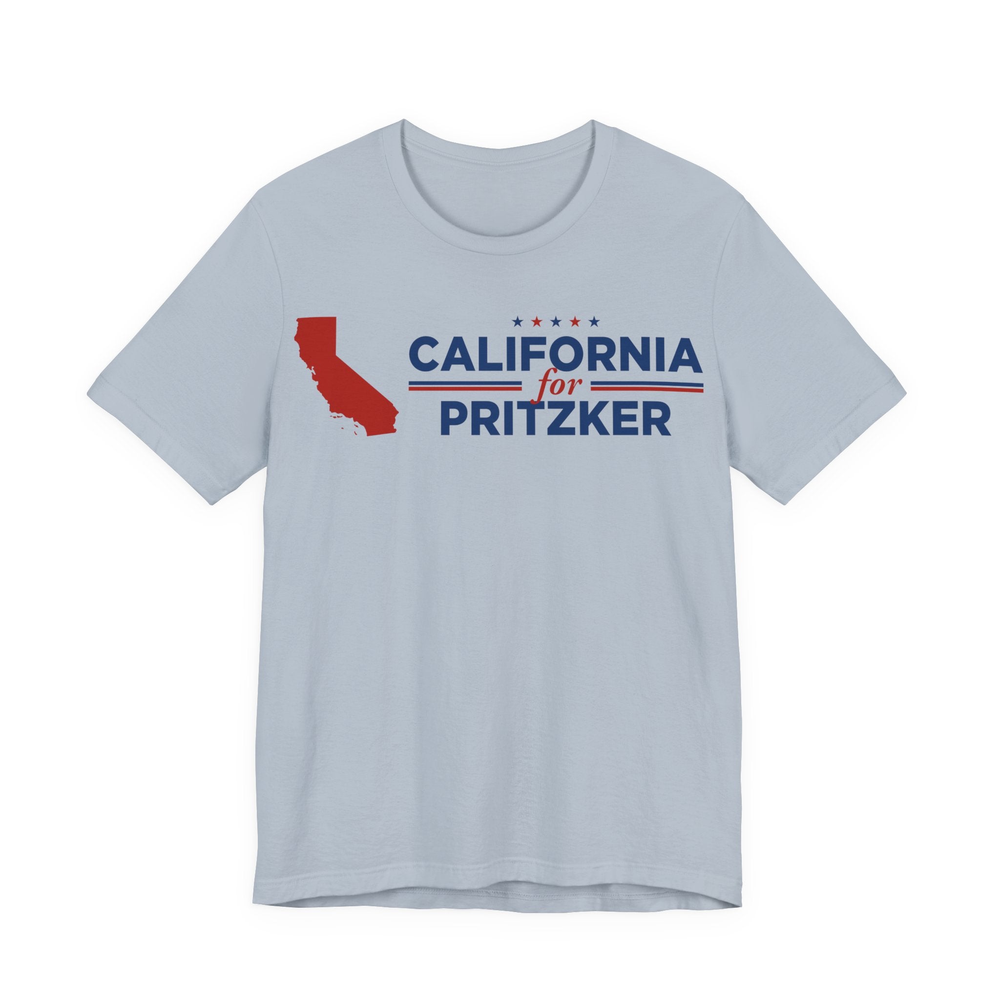 California for J.B. Pritzker for President Campaign T-Shirt 2028
