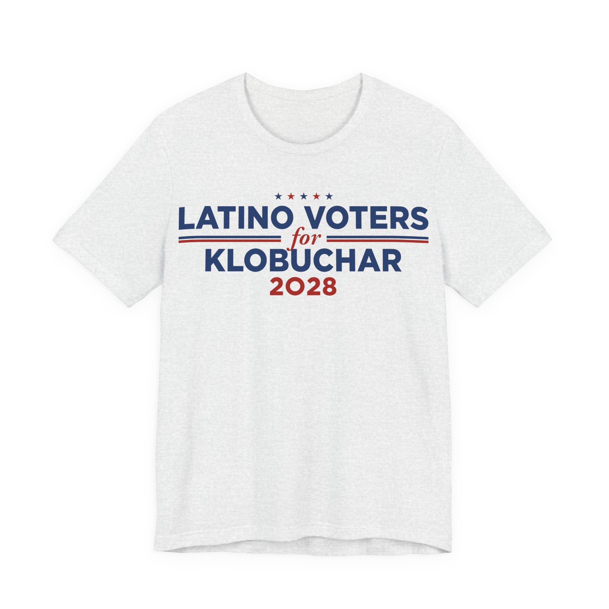 Latino Voters for Amy Klobuchar for President Campaign T-Shirt 2028