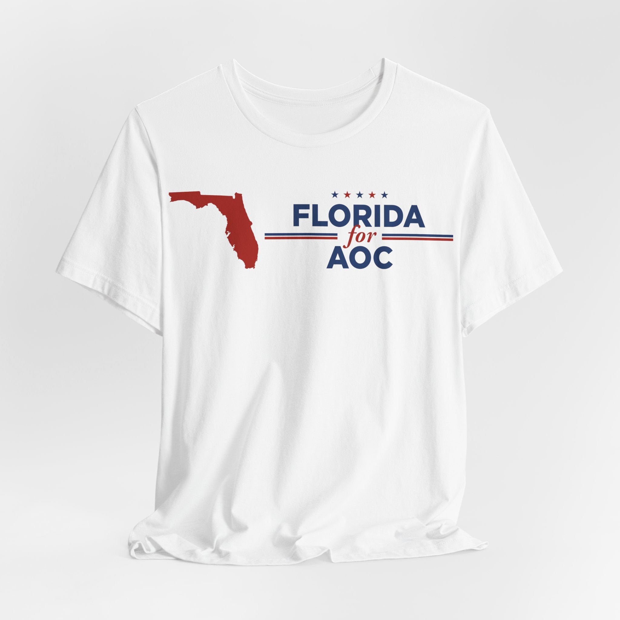 Florida for AOC for President Campaign T-Shirt 2028
