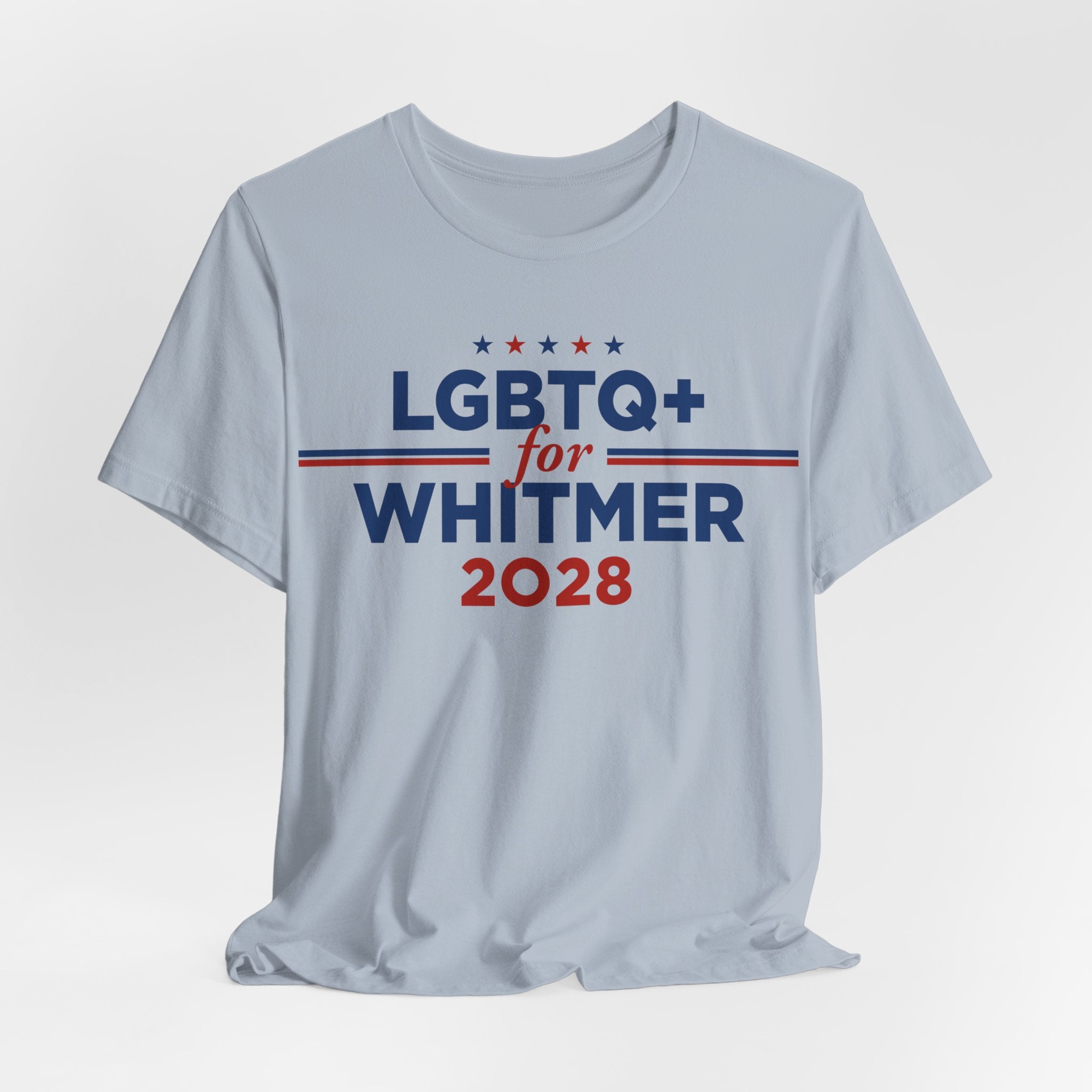 LGBTQ+ for Gretchen Whitmer for President Campaign T-Shirt 2028