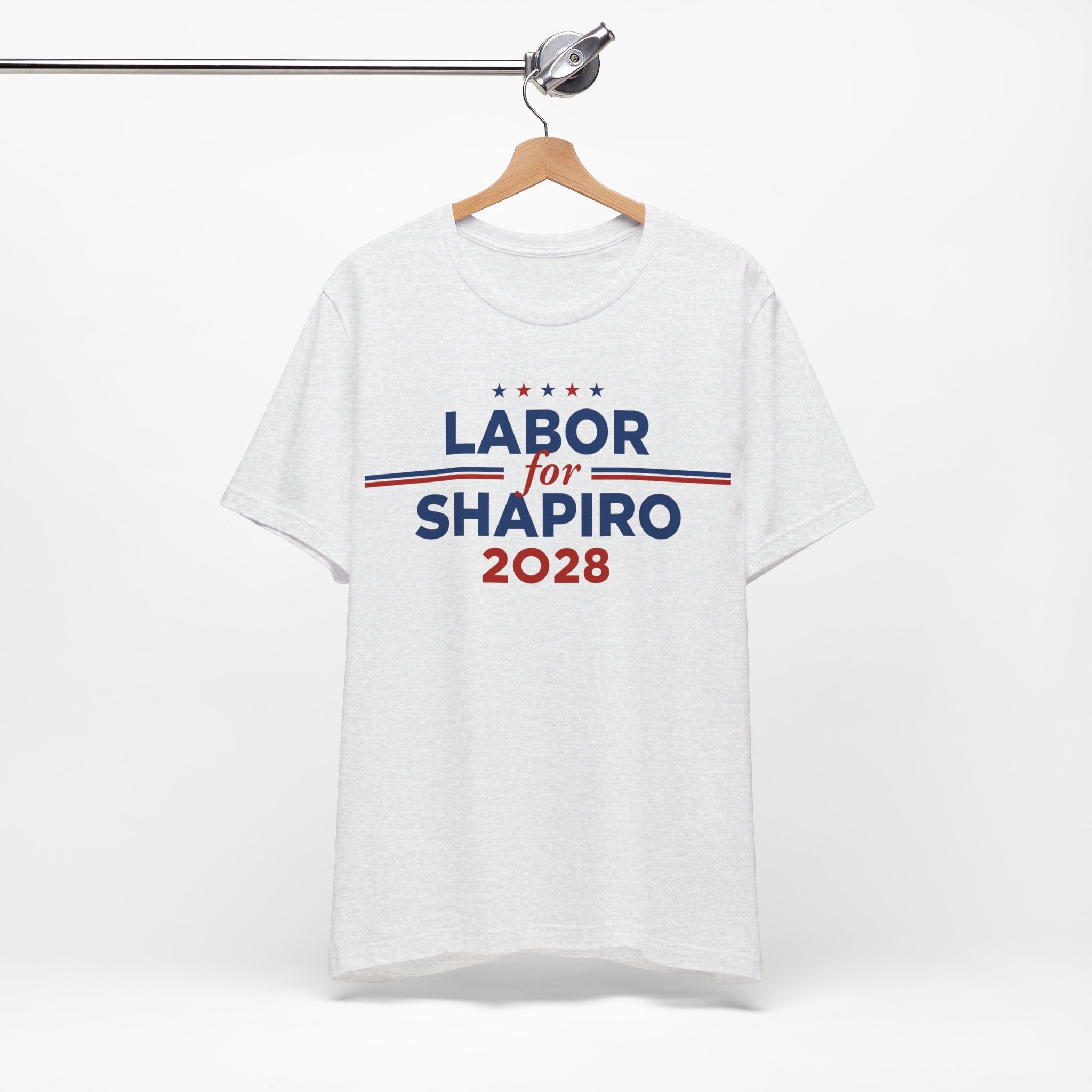 Labor for Josh Shapiro for President Campaign T-Shirt 2028