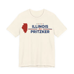 Illinois for J.B. Pritzker for President Campaign T-Shirt 2028