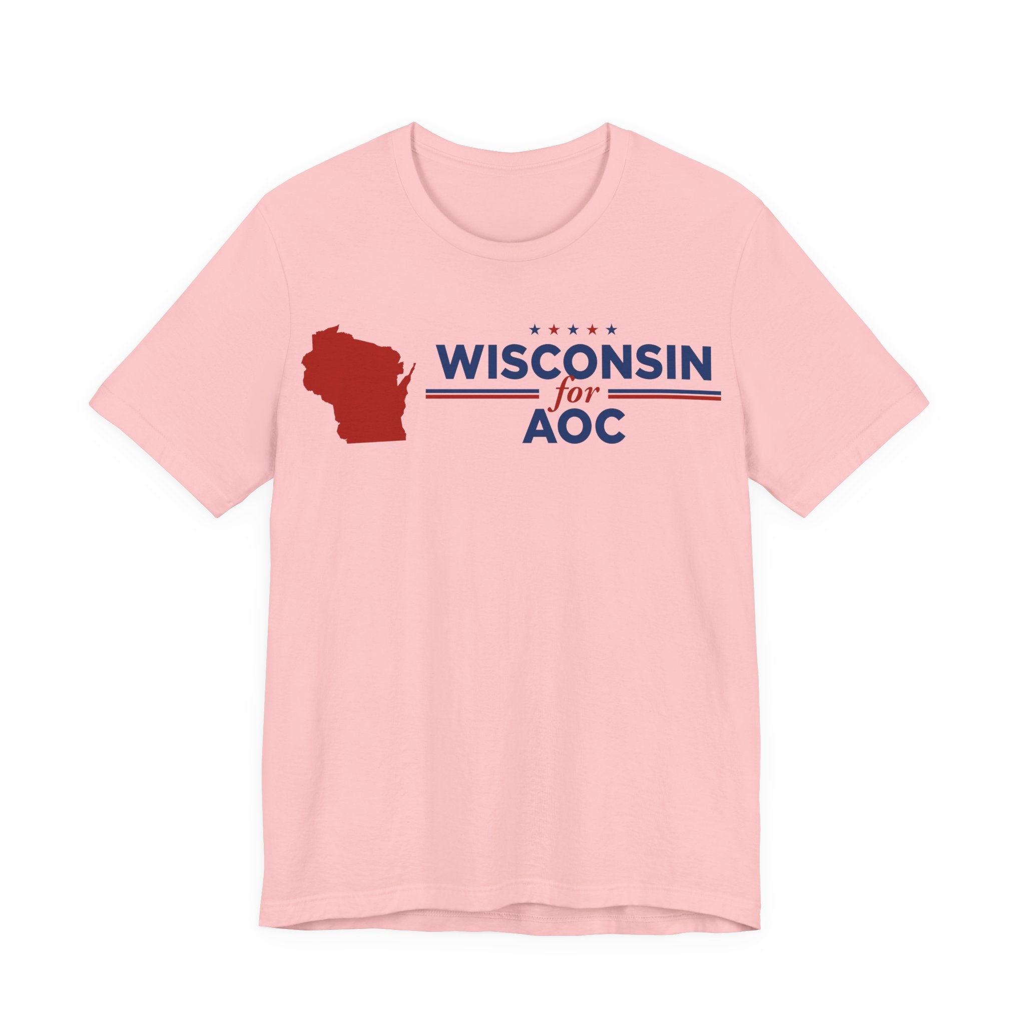 Wisconsin for AOC for President Campaign T-Shirt 2028