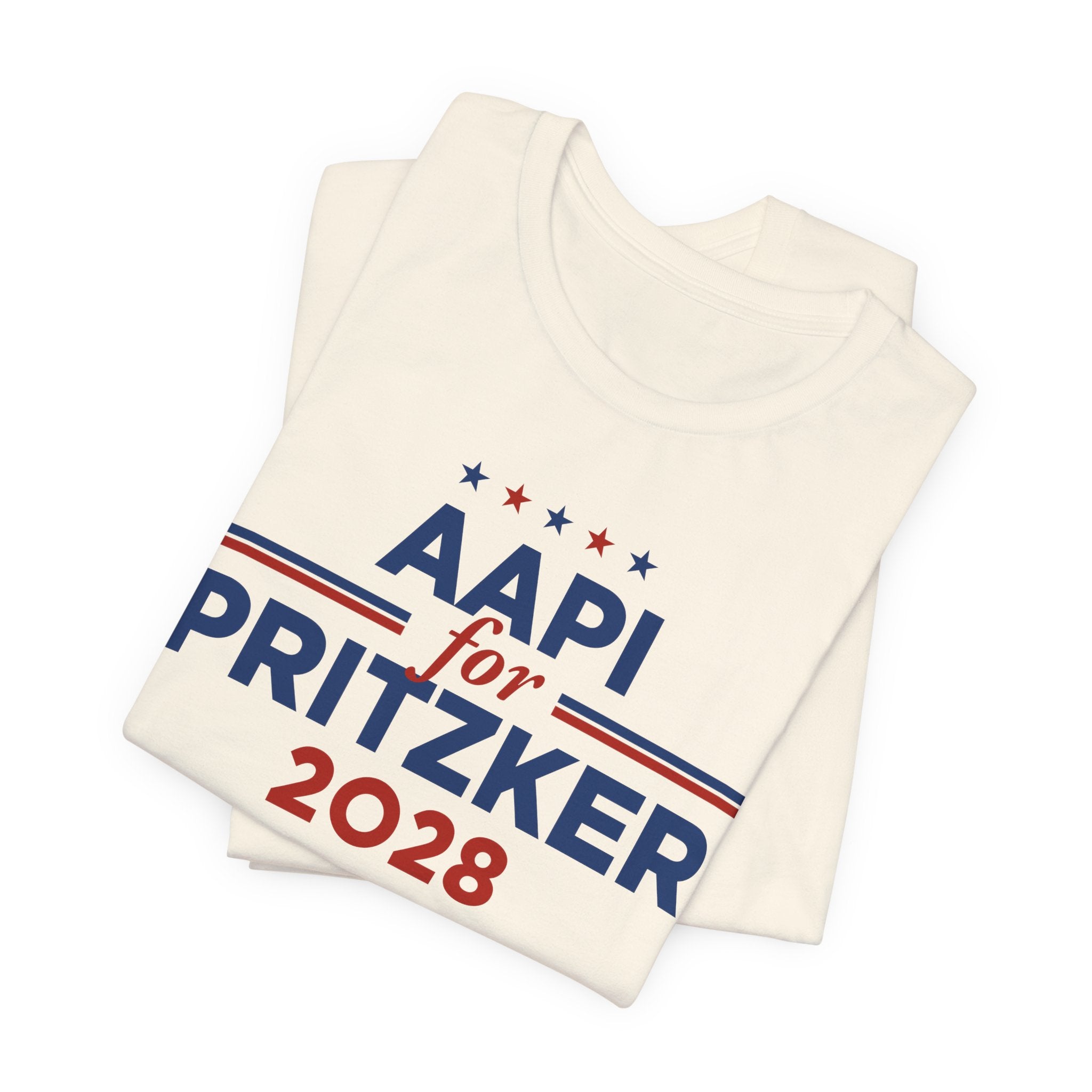 AAPI Asian American and Pacific Islander for J.B. Priztker Campaign T-Shirt for President 2028