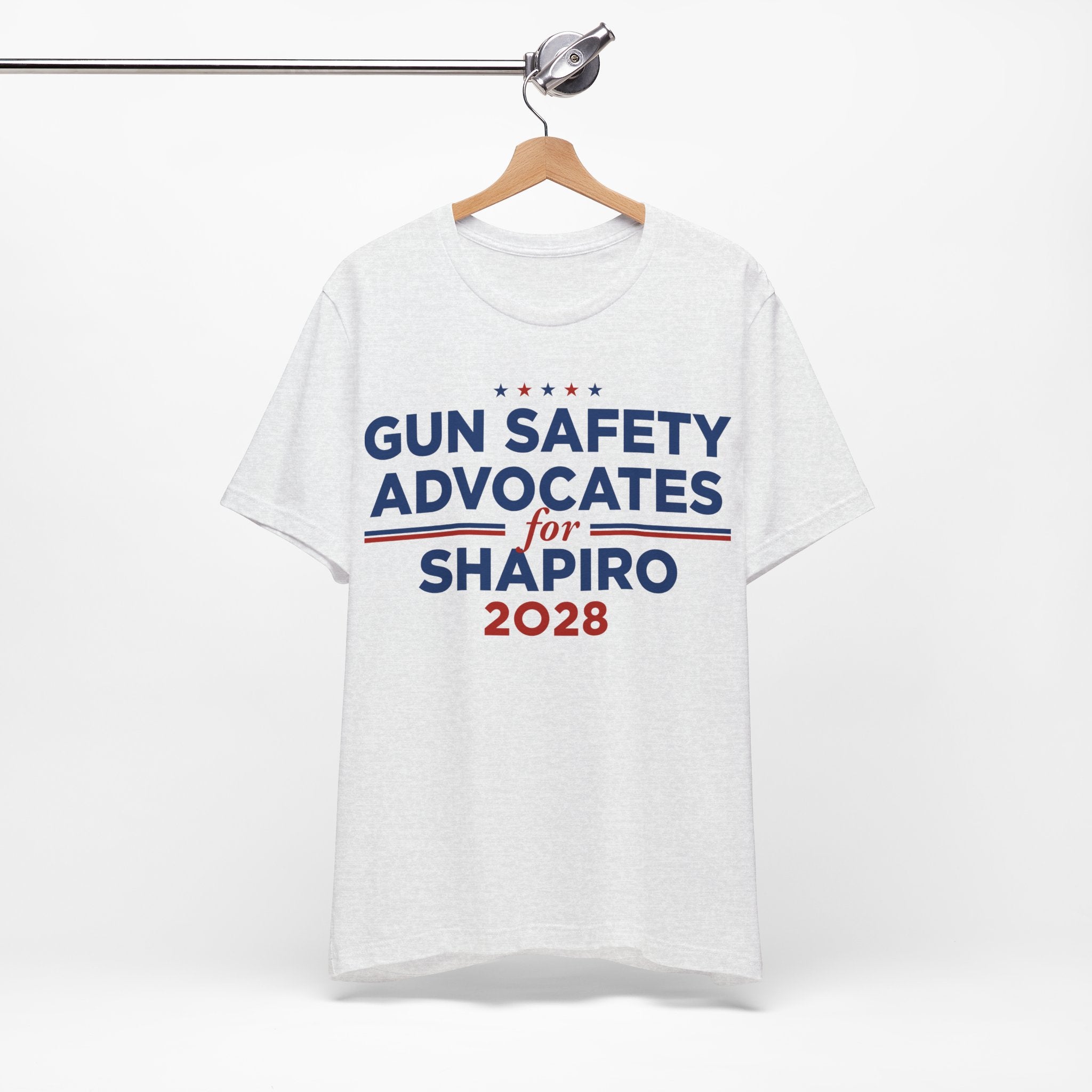 Gun Safety Advocates for Josh Shapiro for President Campaign T-Shirt 2028