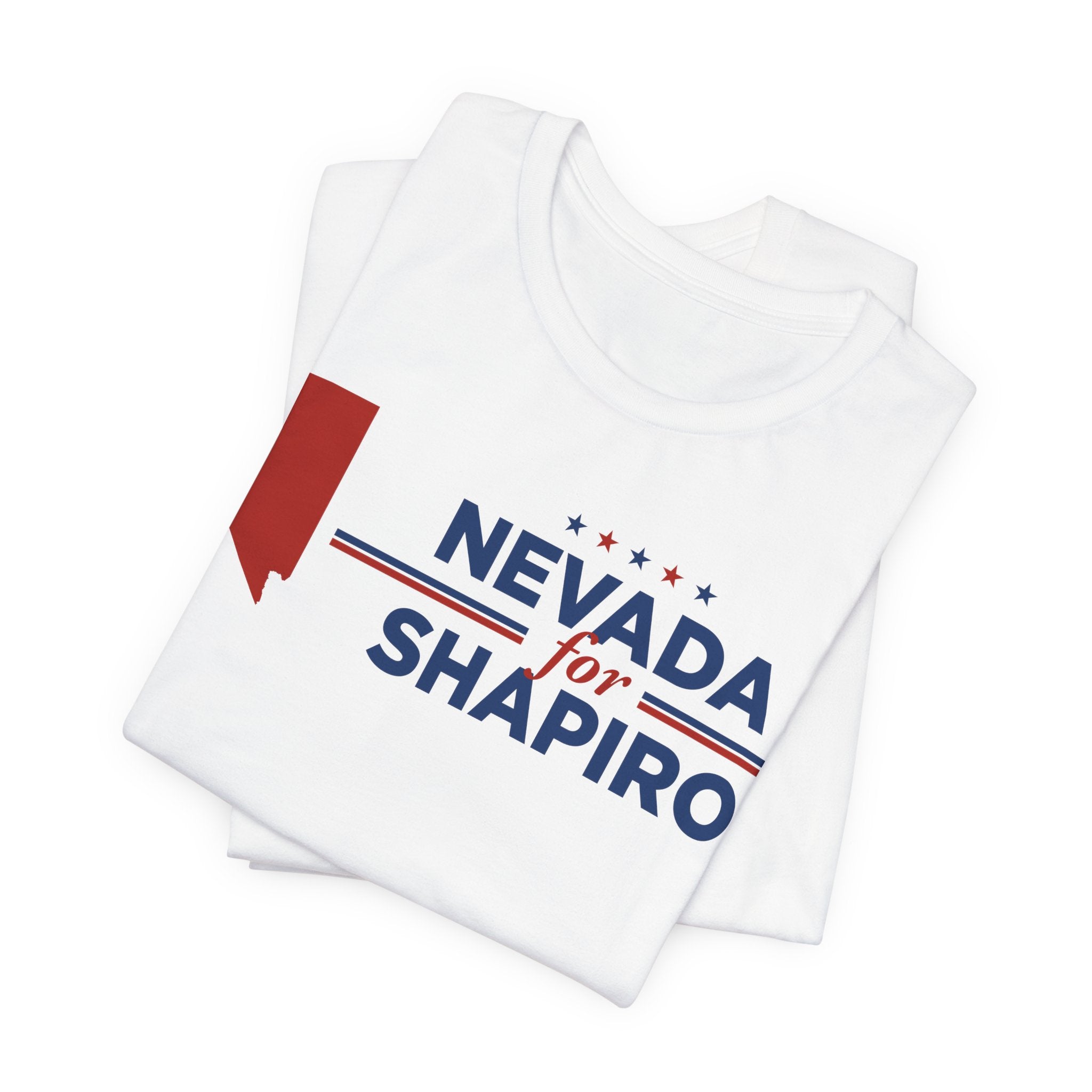 Nevada for Josh Shapiro for President Campaign T-Shirt 2028