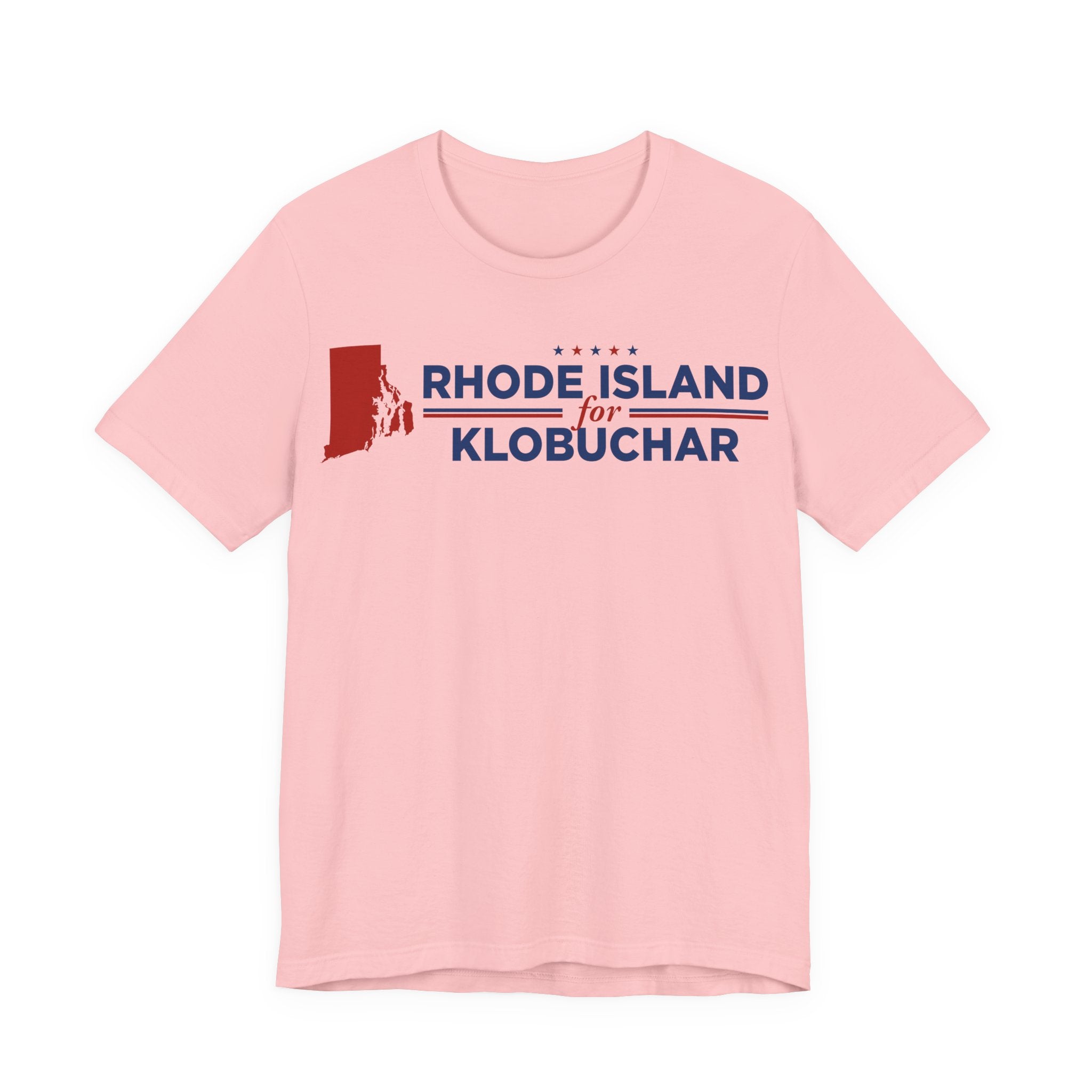 Rhode Island for Amy Klobuchar for President Campaign T-Shirt 2028
