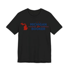 Michigan for Cory Booker for President Campaign T-Shirt 2028
