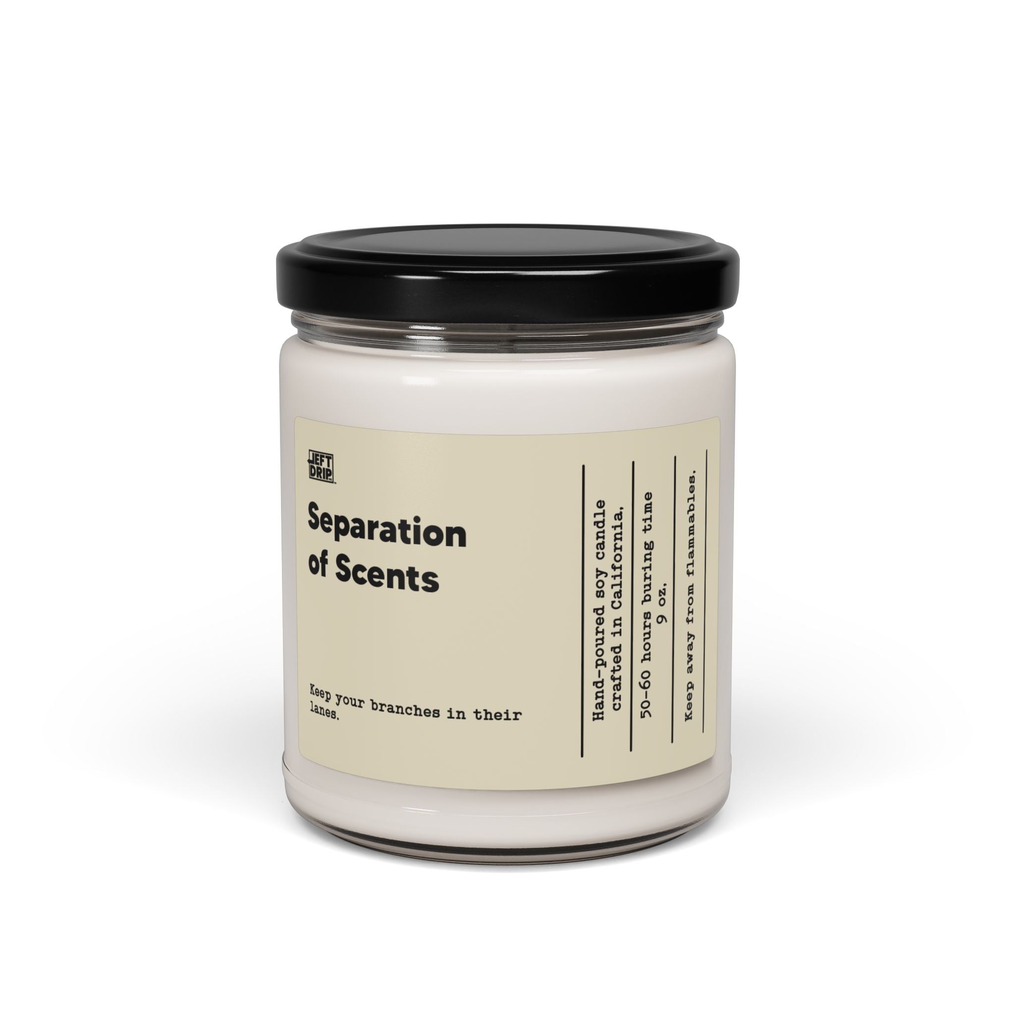 Separation of Scents – Hand-Poured Soy Candle (9 oz)