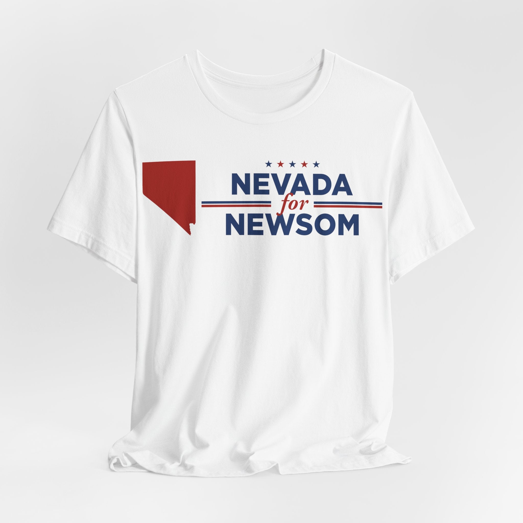 Nevada for Gavin Newsom for President Campaign T-Shirt 2028