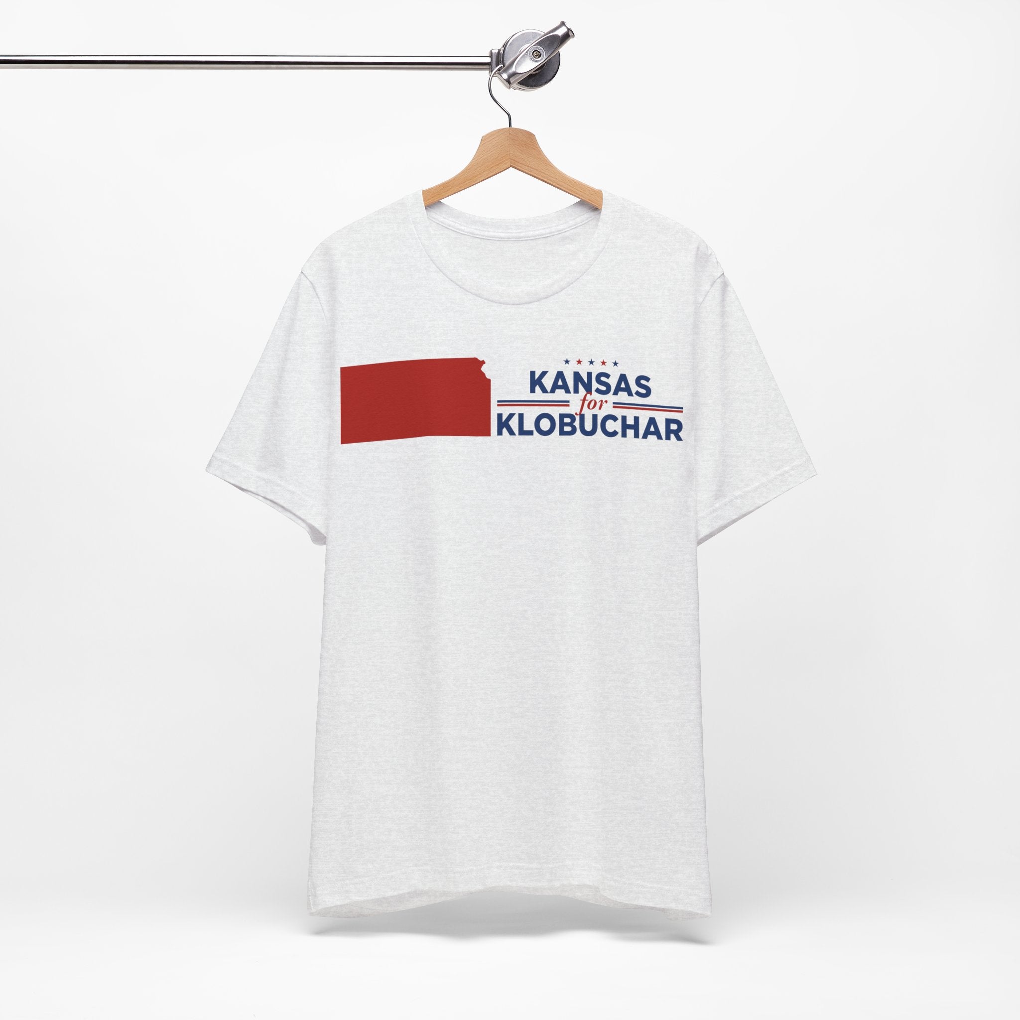 Kansas for Amy Klobuchar for President Campaign T-Shirt 2028