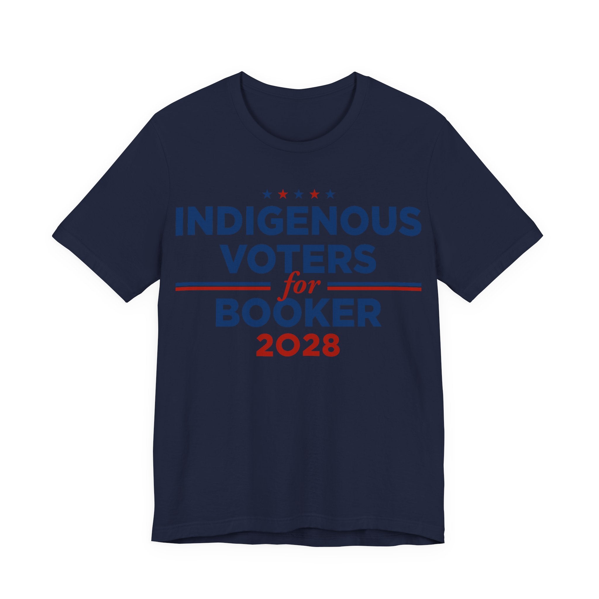 Indigenous Voters / Native Americans for Cory Booker for President Campaign T-Shirt 2028