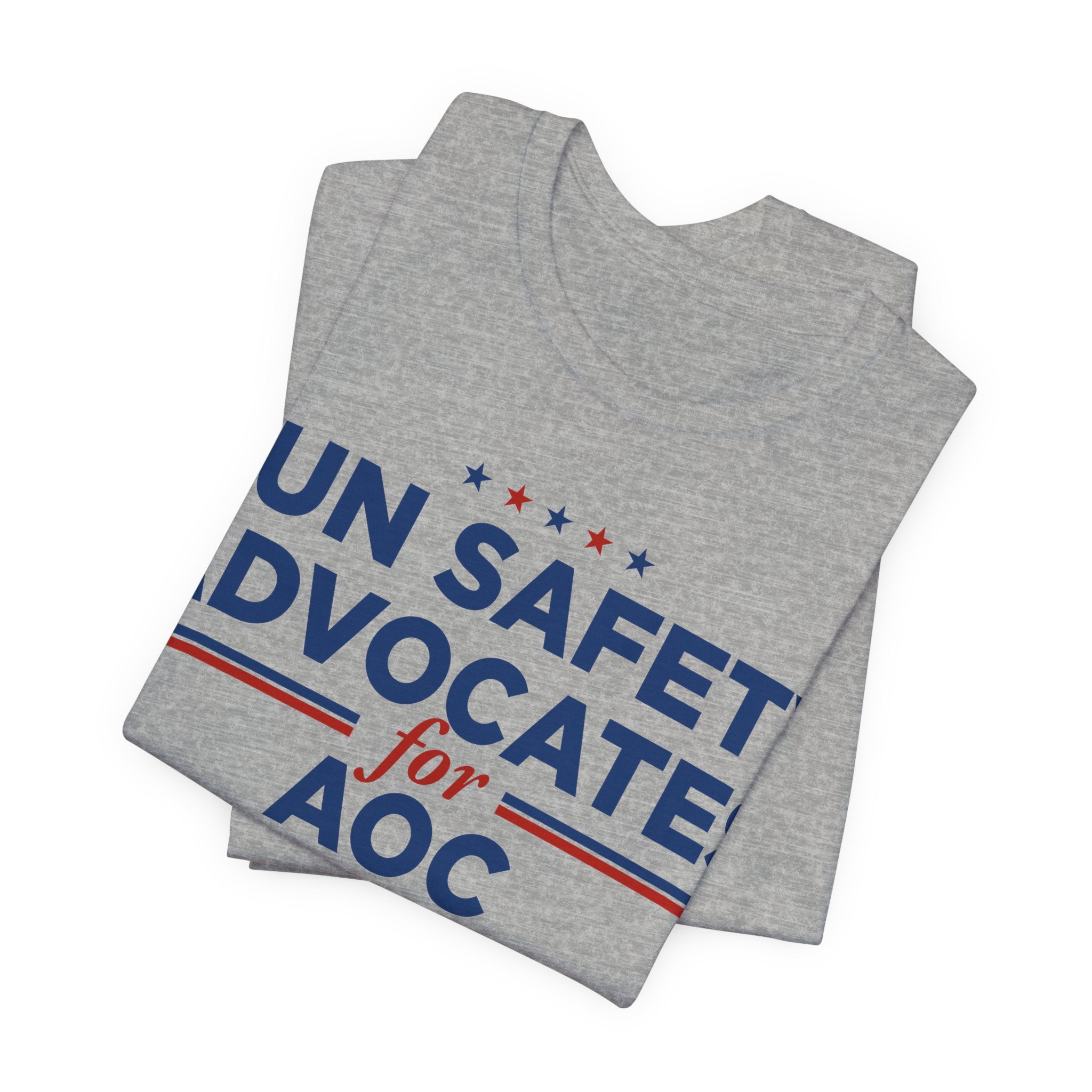 Gun Safety Advocates for AOC for President Campaign T-Shirt 2028