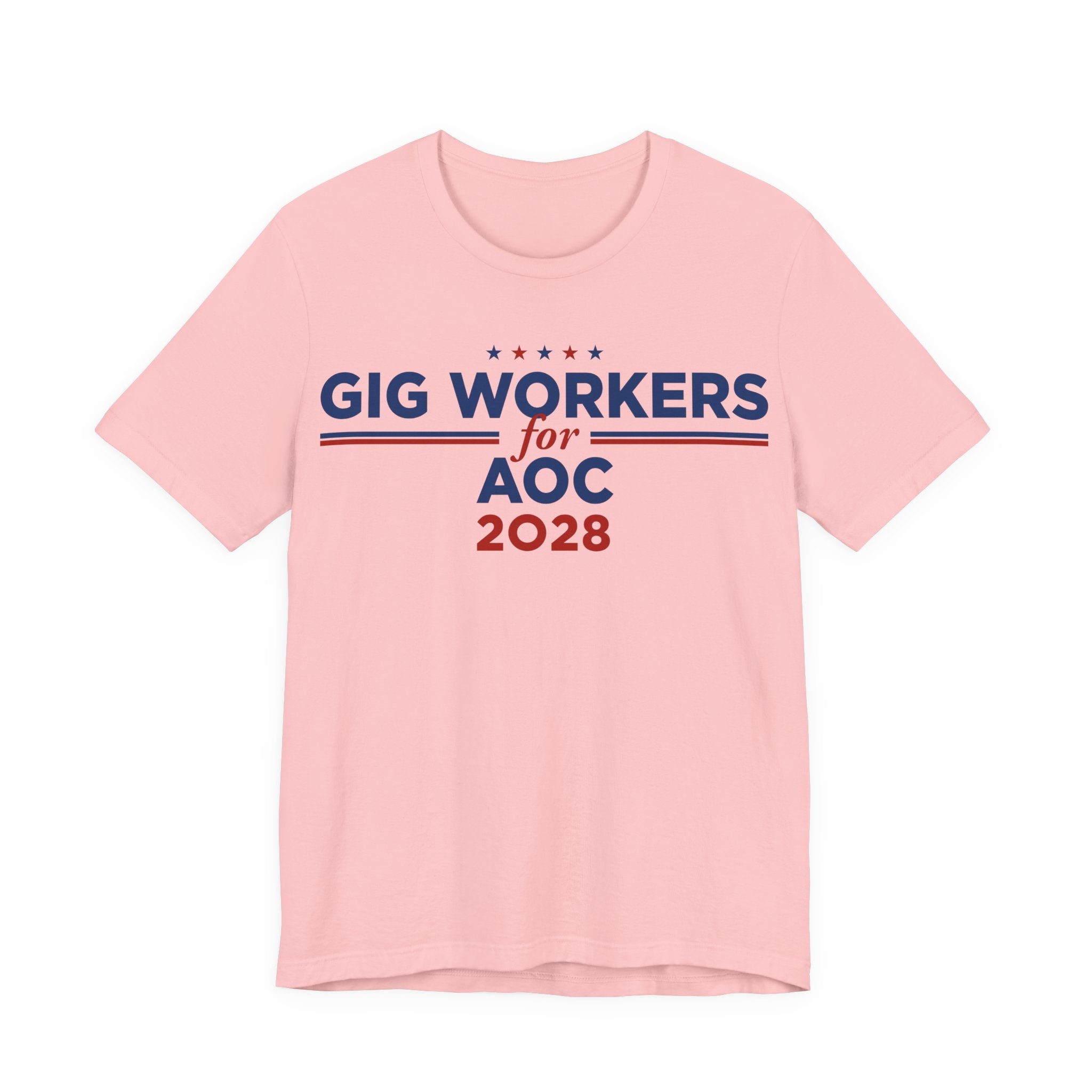 Gig Workers for AOC for President Campaign T-Shirt 2028