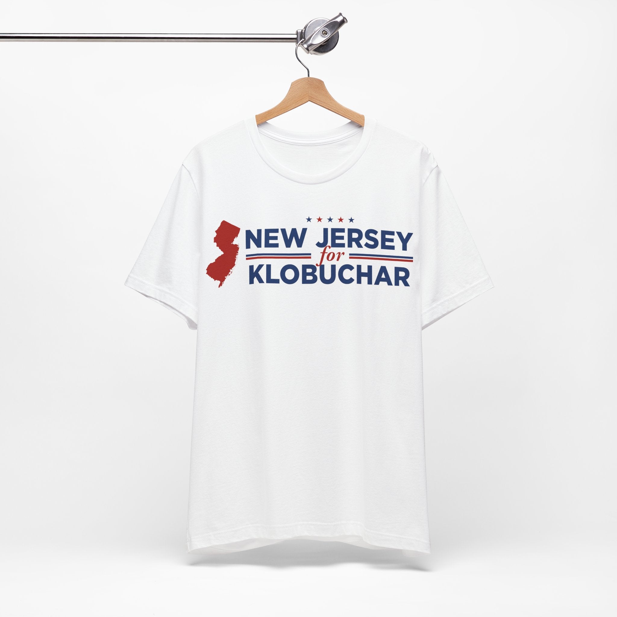 New Jersey for Amy Klobuchar for President Campaign T-Shirt 2028