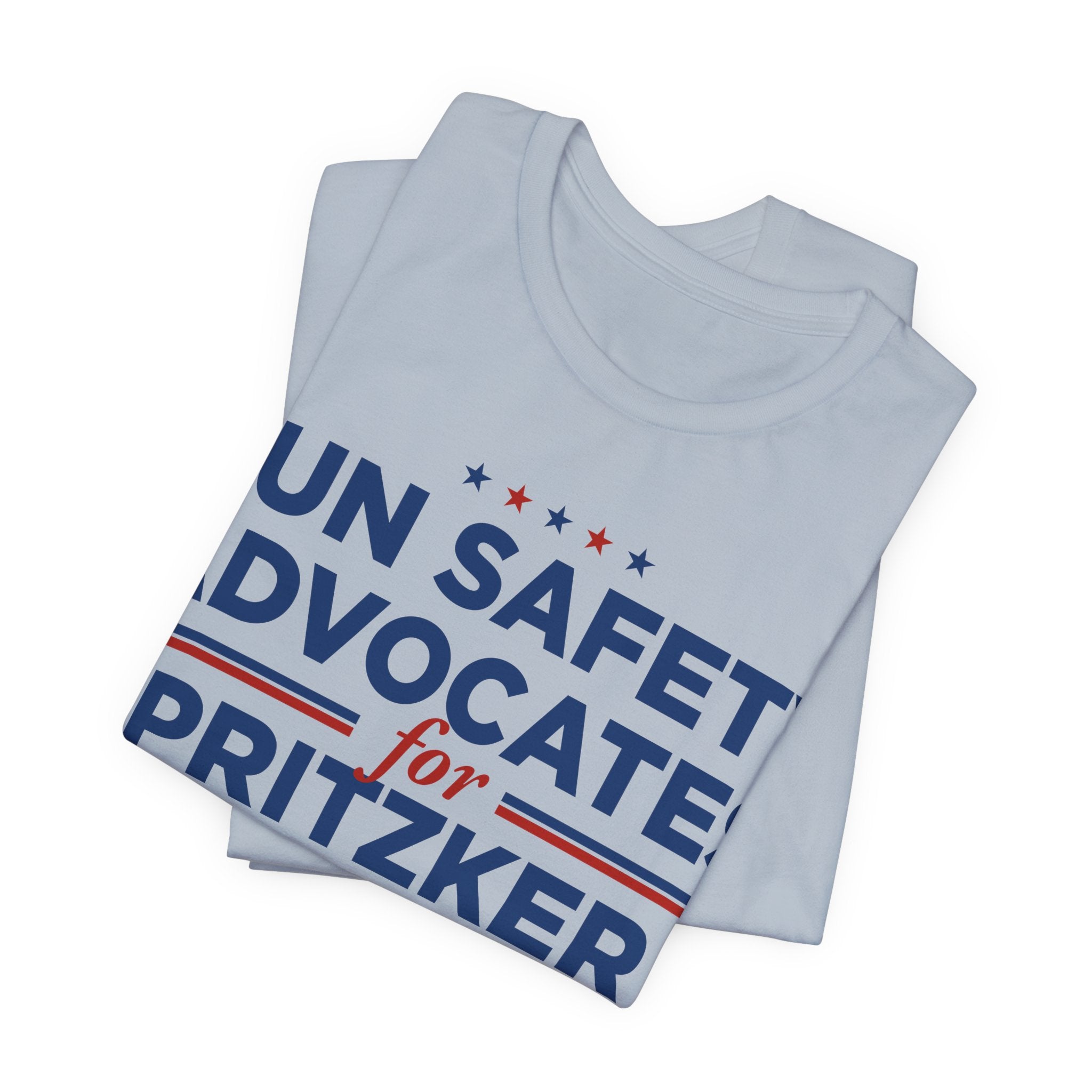 Gun Safety Advocates for J.B. Pritzker for President Campaign T-Shirt 2028