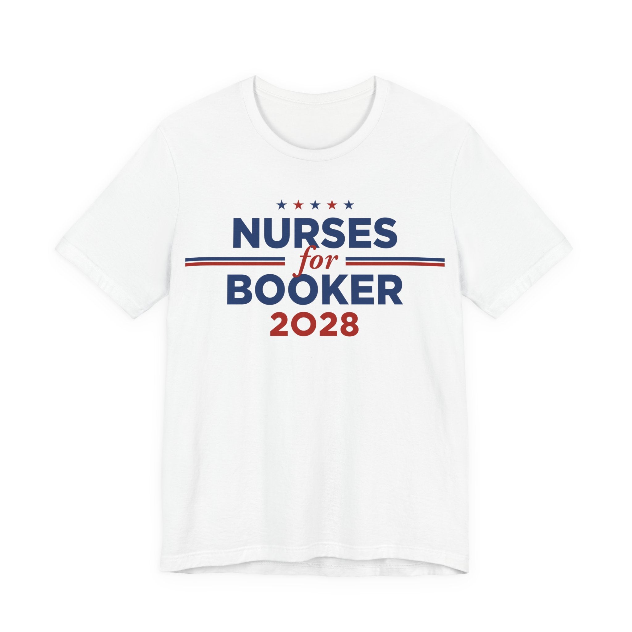 Nurses for Cory Booker for President Campaign T-Shirt 2028