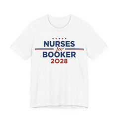 Nurses for Cory Booker for President Campaign T-Shirt 2028