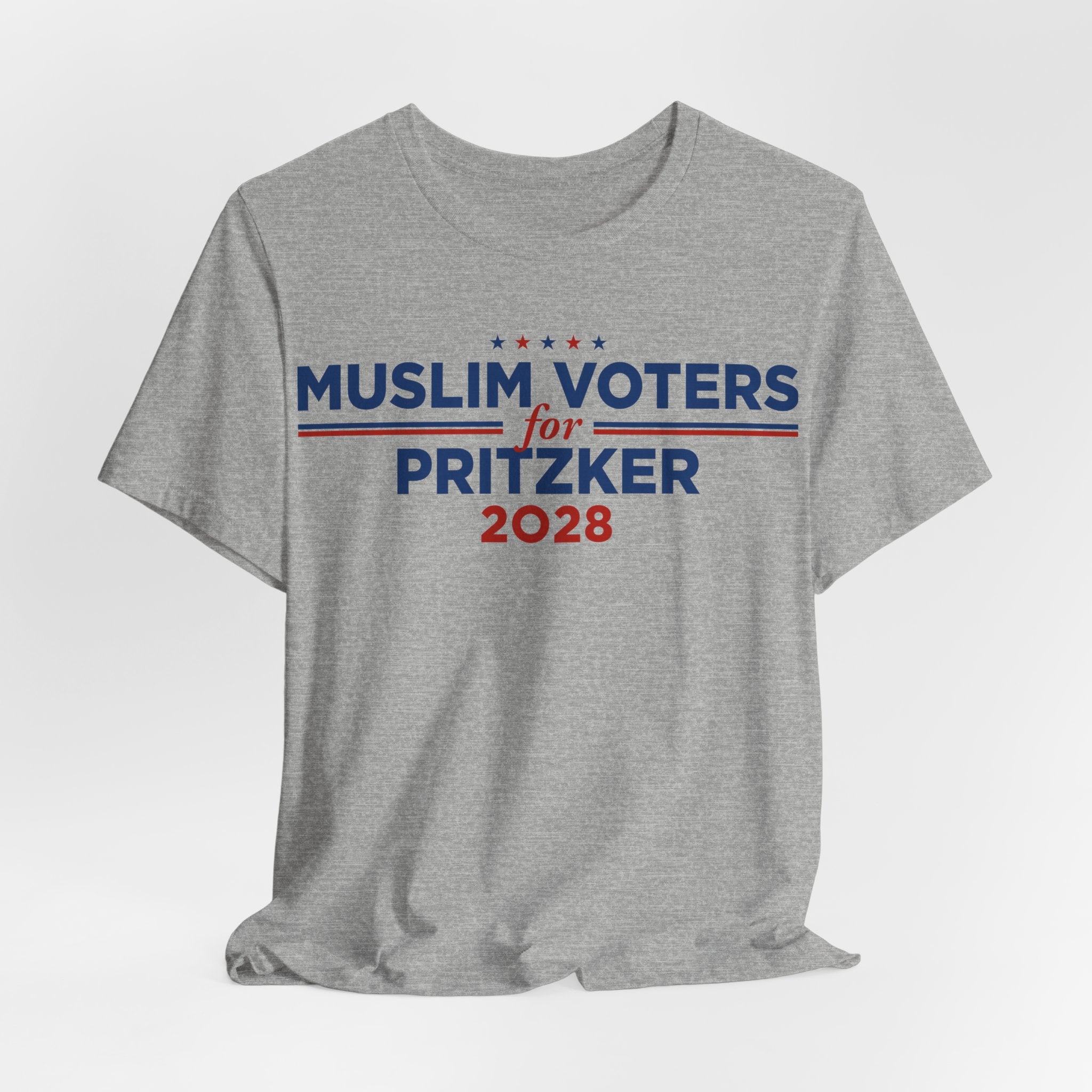 Muslim Voters for J.B. Pritzker for President Campaign T-Shirt 2028