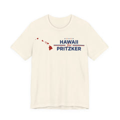 Hawaii for J.B. Pritzker for President Campaign T-Shirt 2028