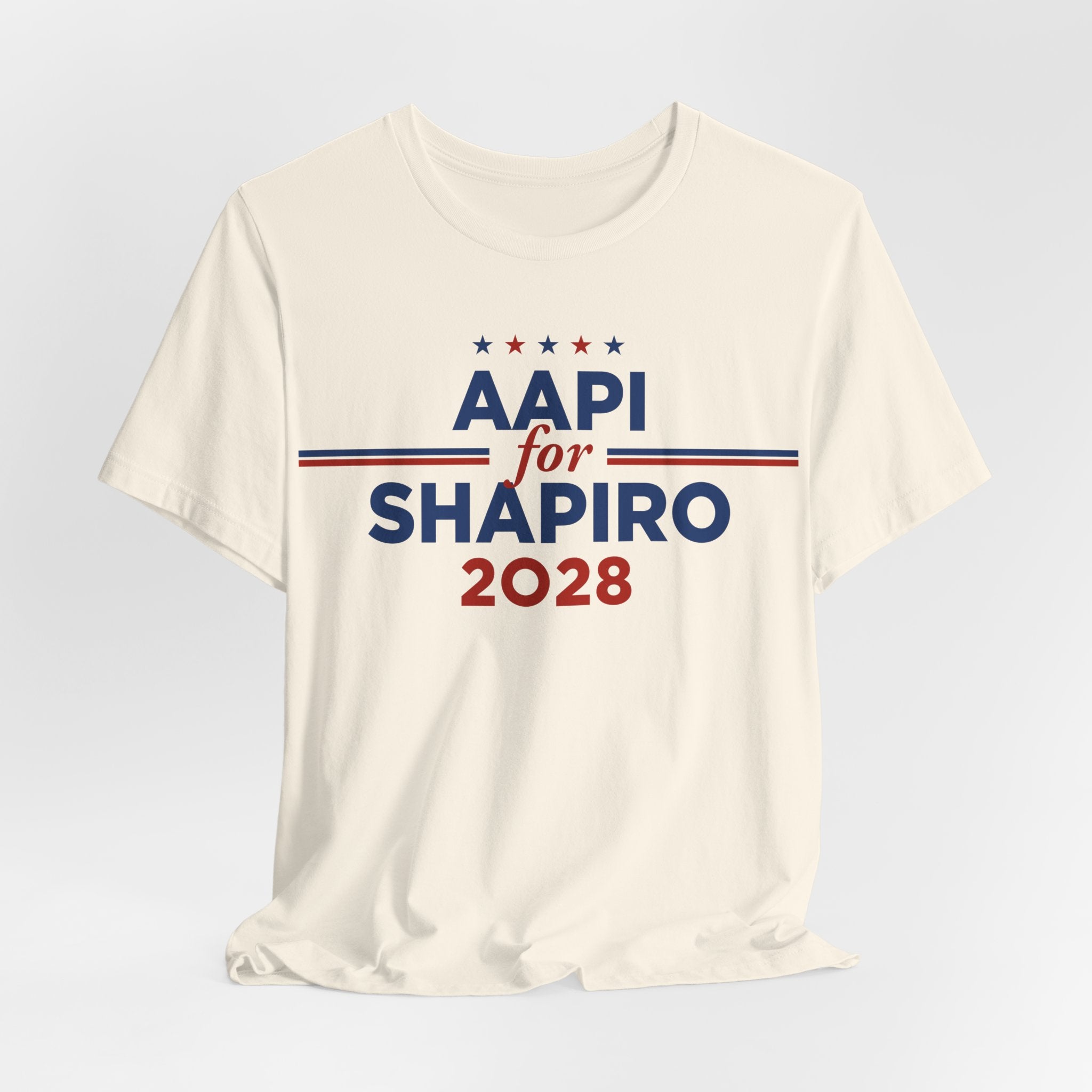 AAPI Asian American and Pacific Islander for Josh Shapiro Campaign T-Shirt for President 2028