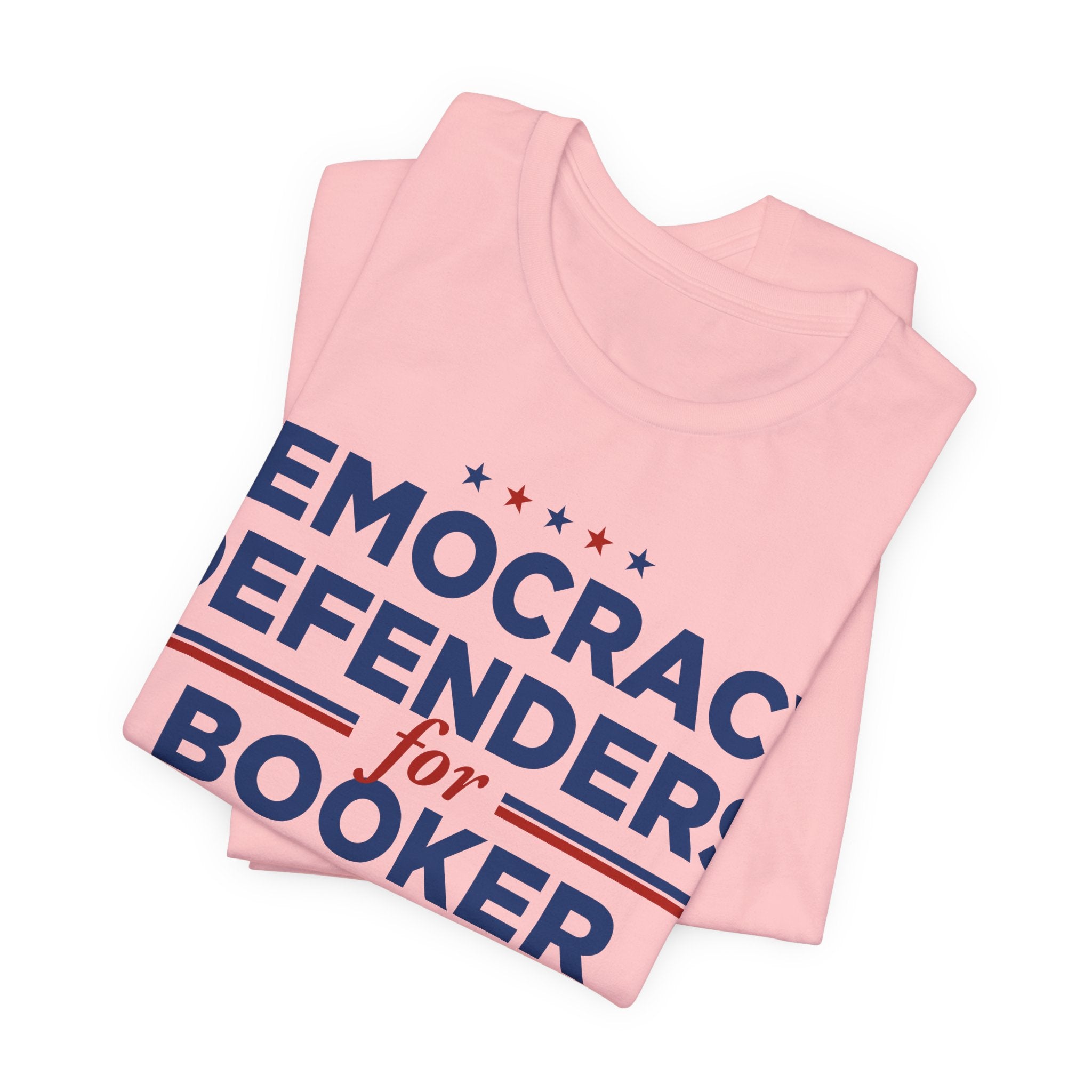 Democracy Defenders for Cory Booker for President Campaign T-Shirt 2028