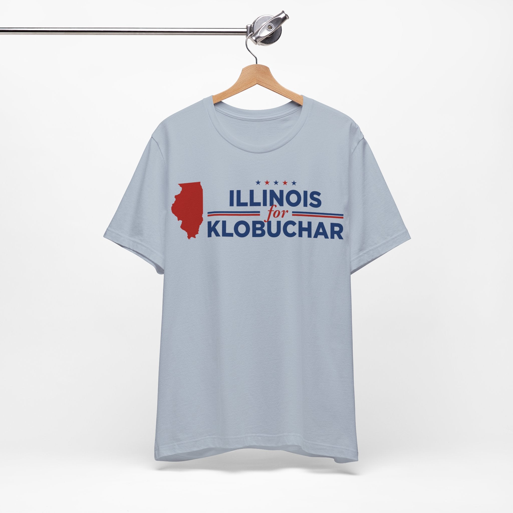 Illinois for Amy Klobuchar for President Campaign T-Shirt 2028