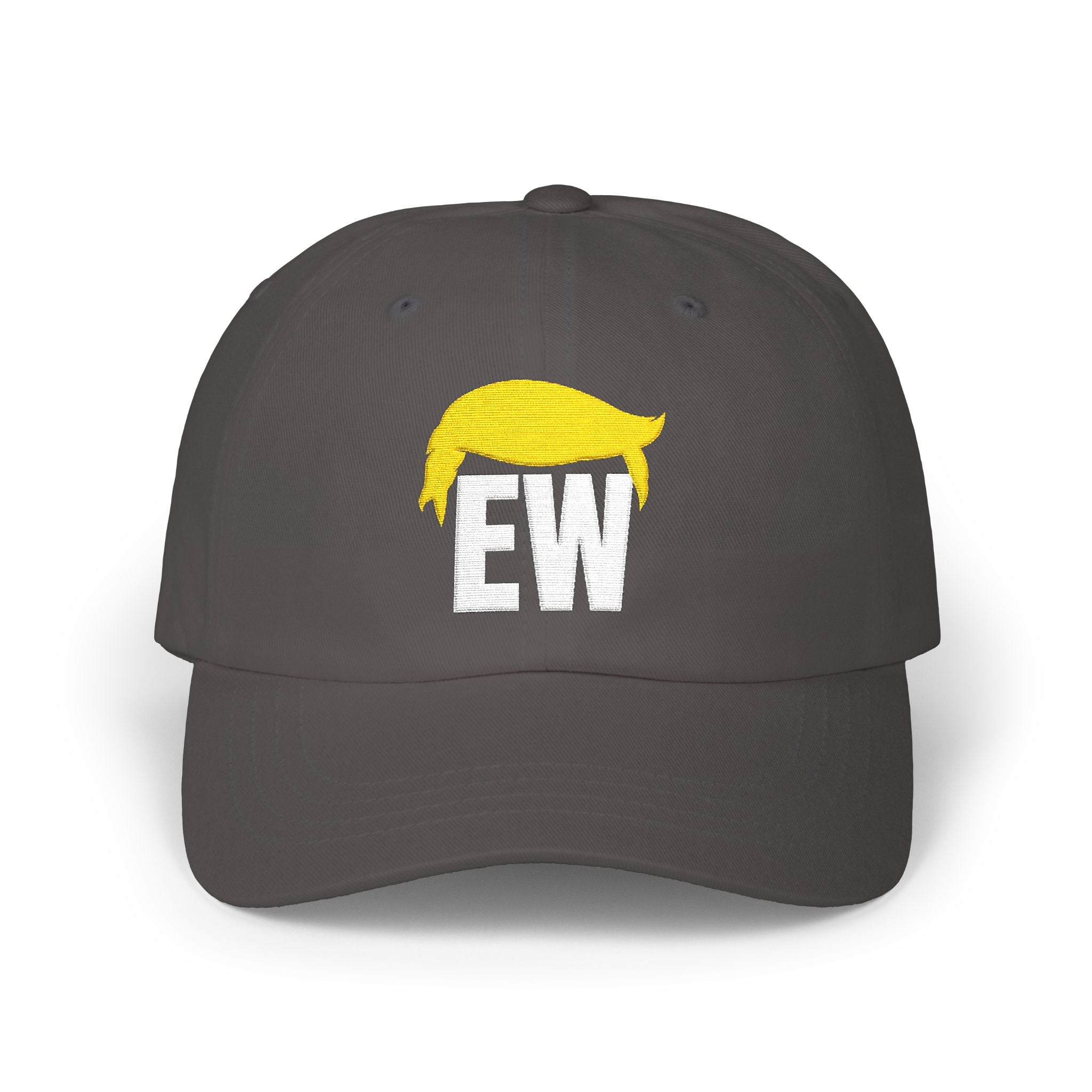 EW Embroidered Classic Dad Cap — Funny Political Statement Baseball Cap