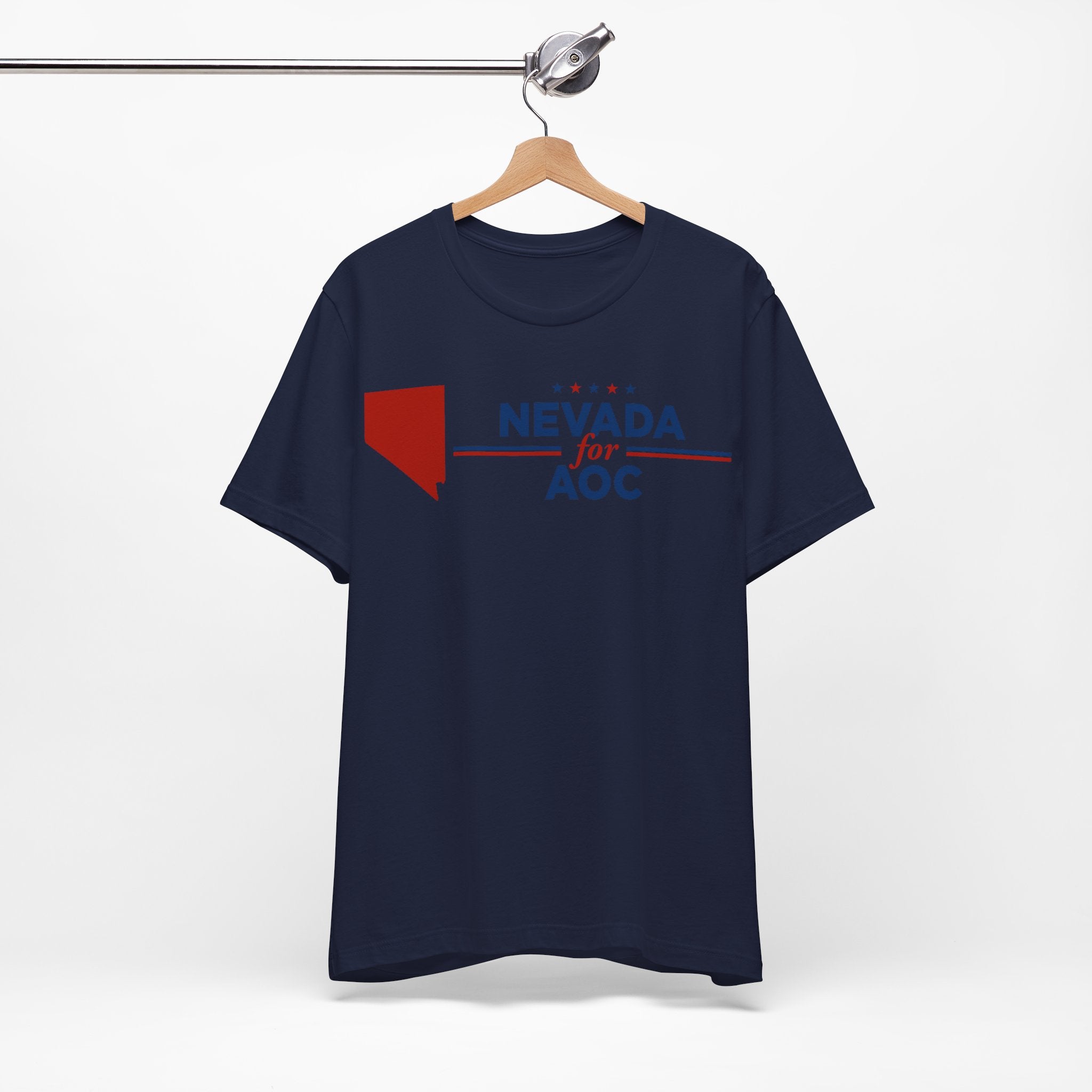 Nevada for AOC for President Campaign T-Shirt 2028