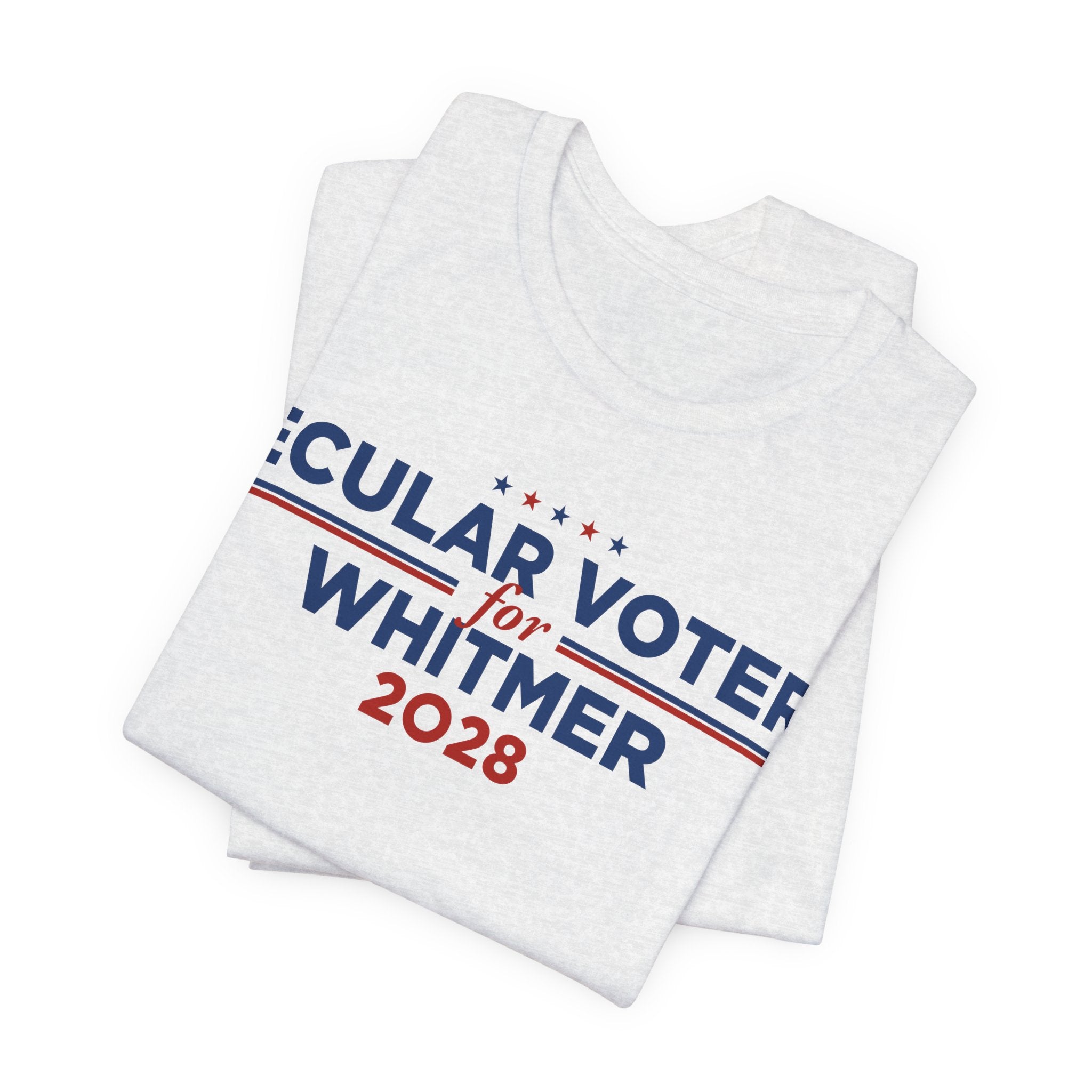 Secular Voters for Gretchen Whitmer for President Campaign T-Shirt 2028